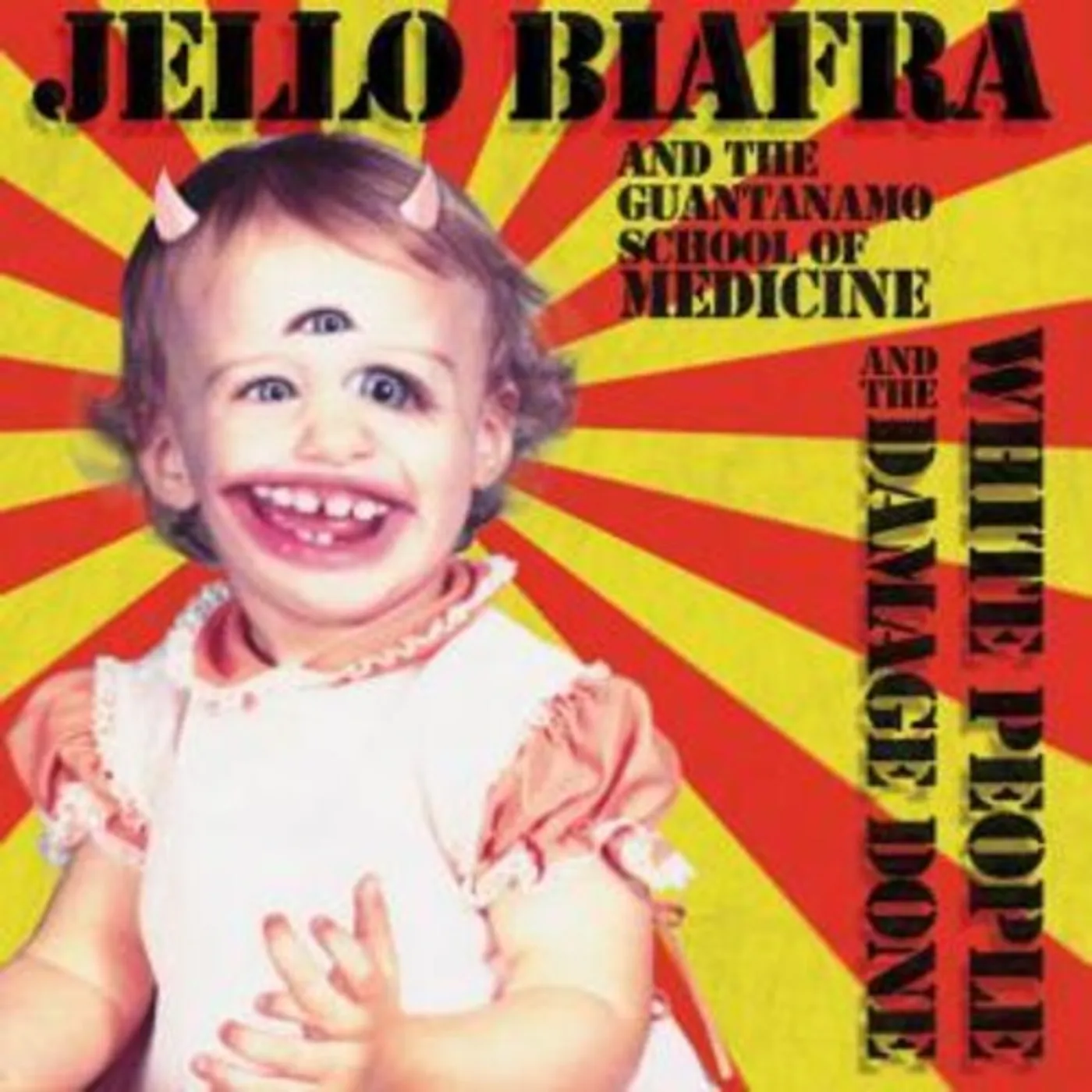 Jello Biafra LP Vinyl - White People & The Damage Done (Coloured Vinyl) (Ltd) (Wht)