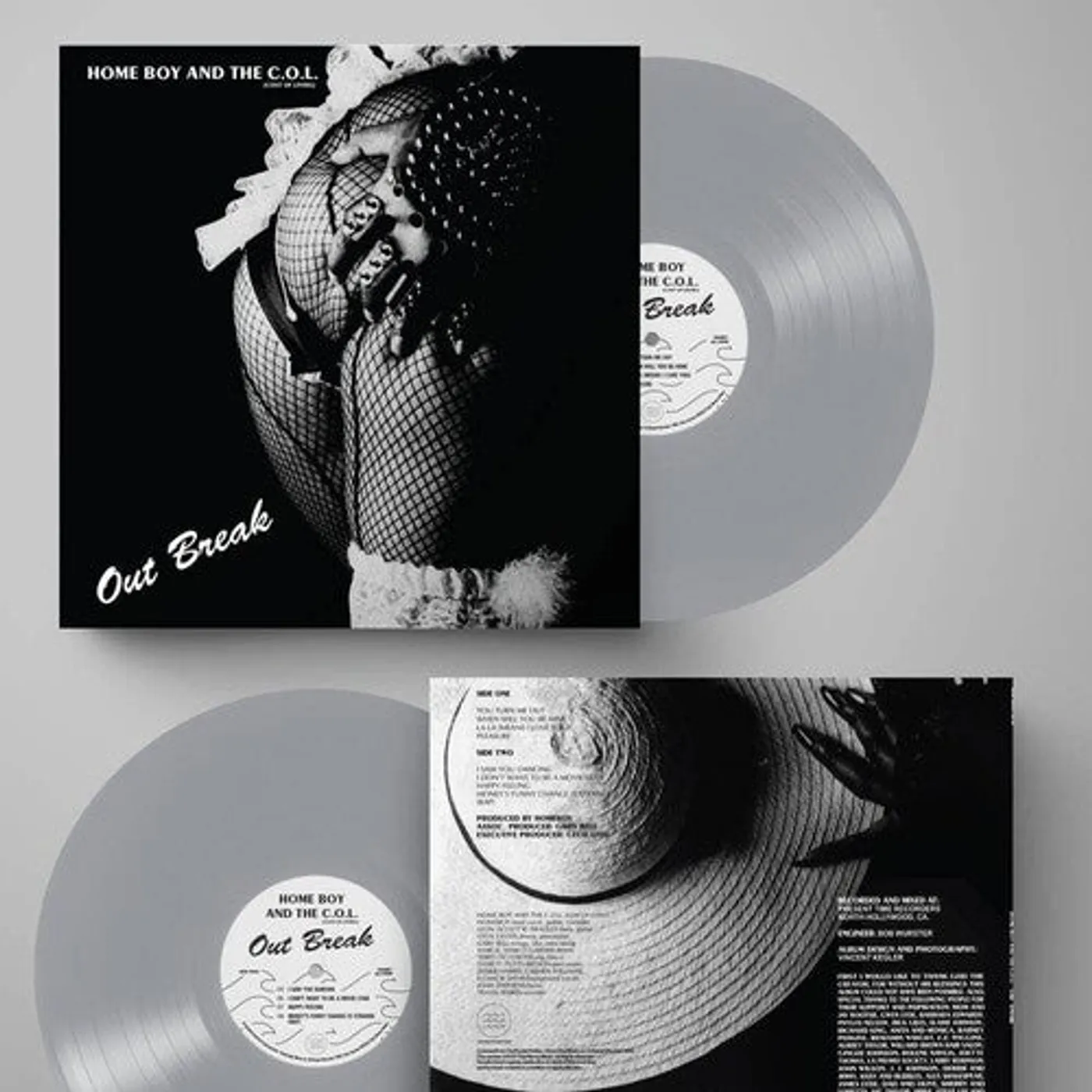 Home Boy & C.O.L. LP Vinyl - Out Break (Coloured Vinyl) (Slv)