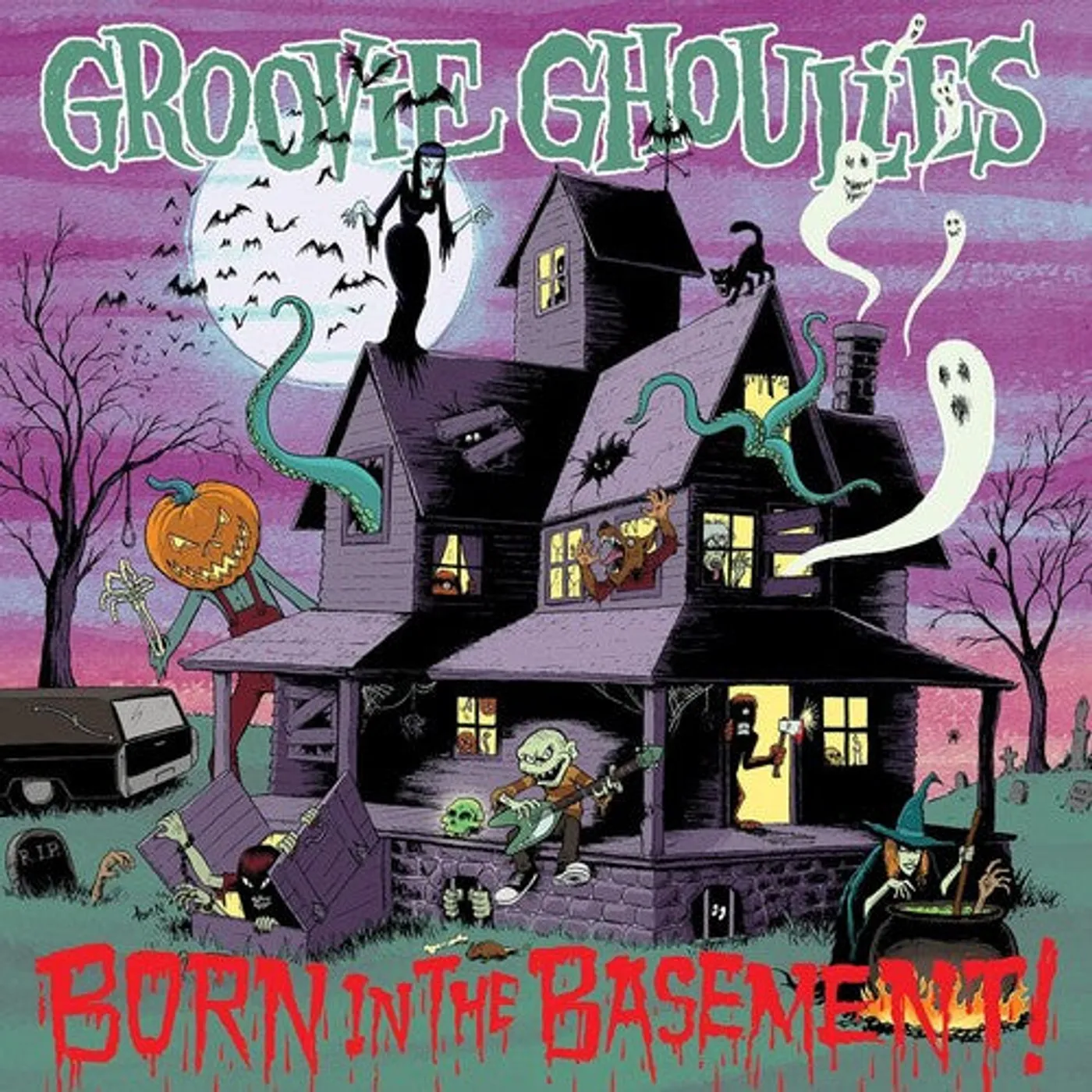 Groovie Ghoulies LP Vinyl - Born In The Basement