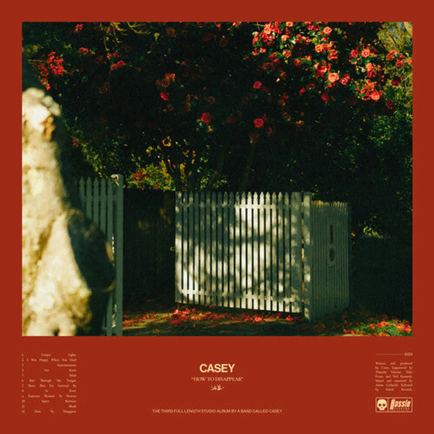 Casey LP Vinyl - How To Disappear (Cvnl) (Ylw)