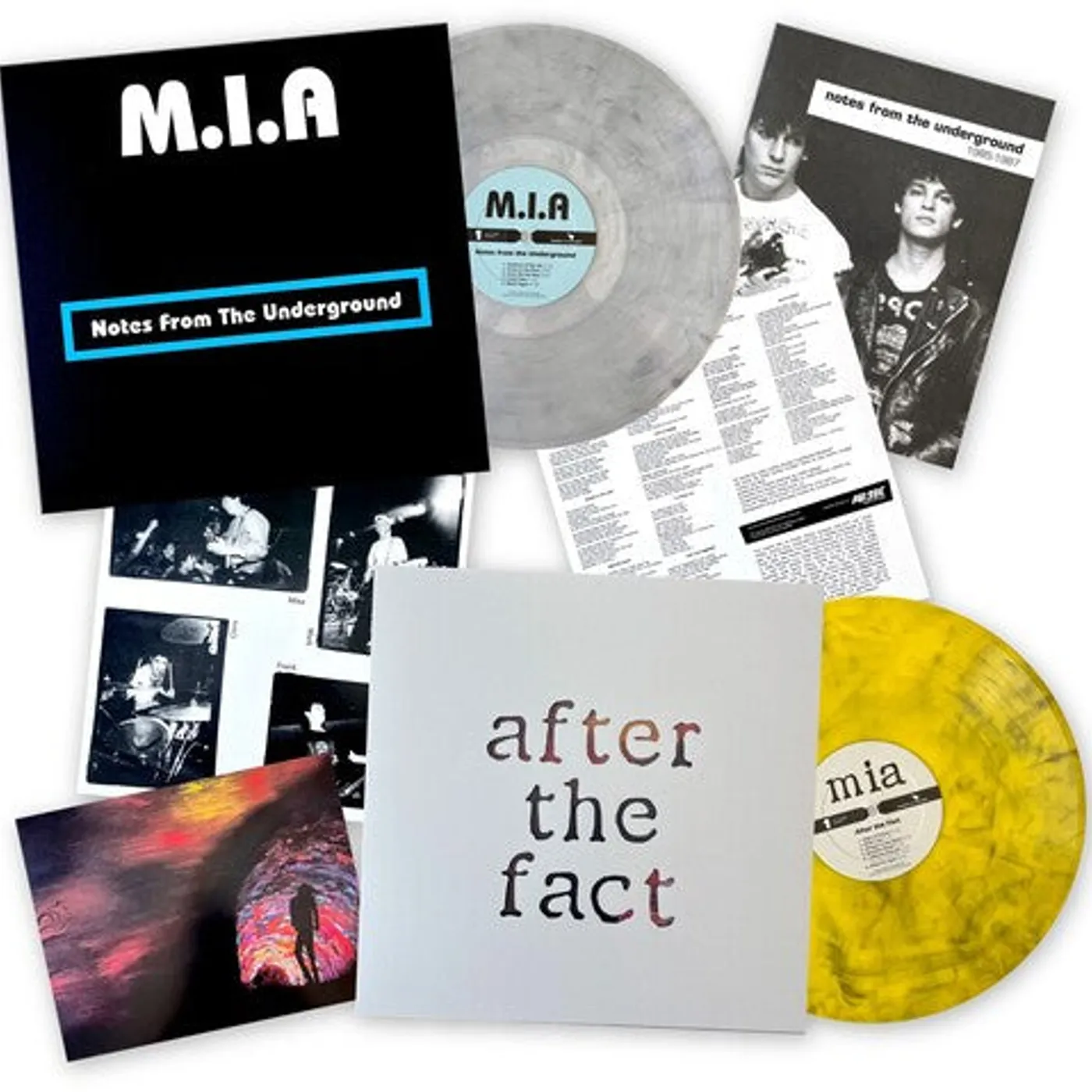 M.I.A. LP Vinyl - Notes From The Underground + After The Fact (Coloured Vinyl)