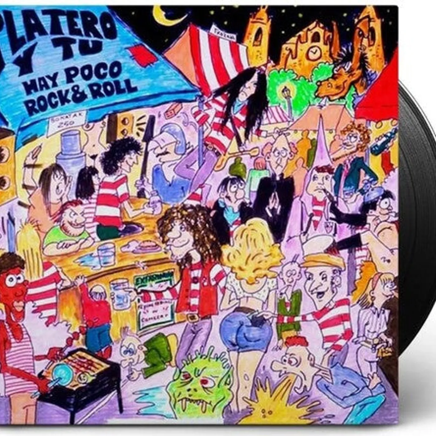 Platero Y Tu LP Vinyl - Hay Poco Rock N Roll (Ofgv) (Spa)