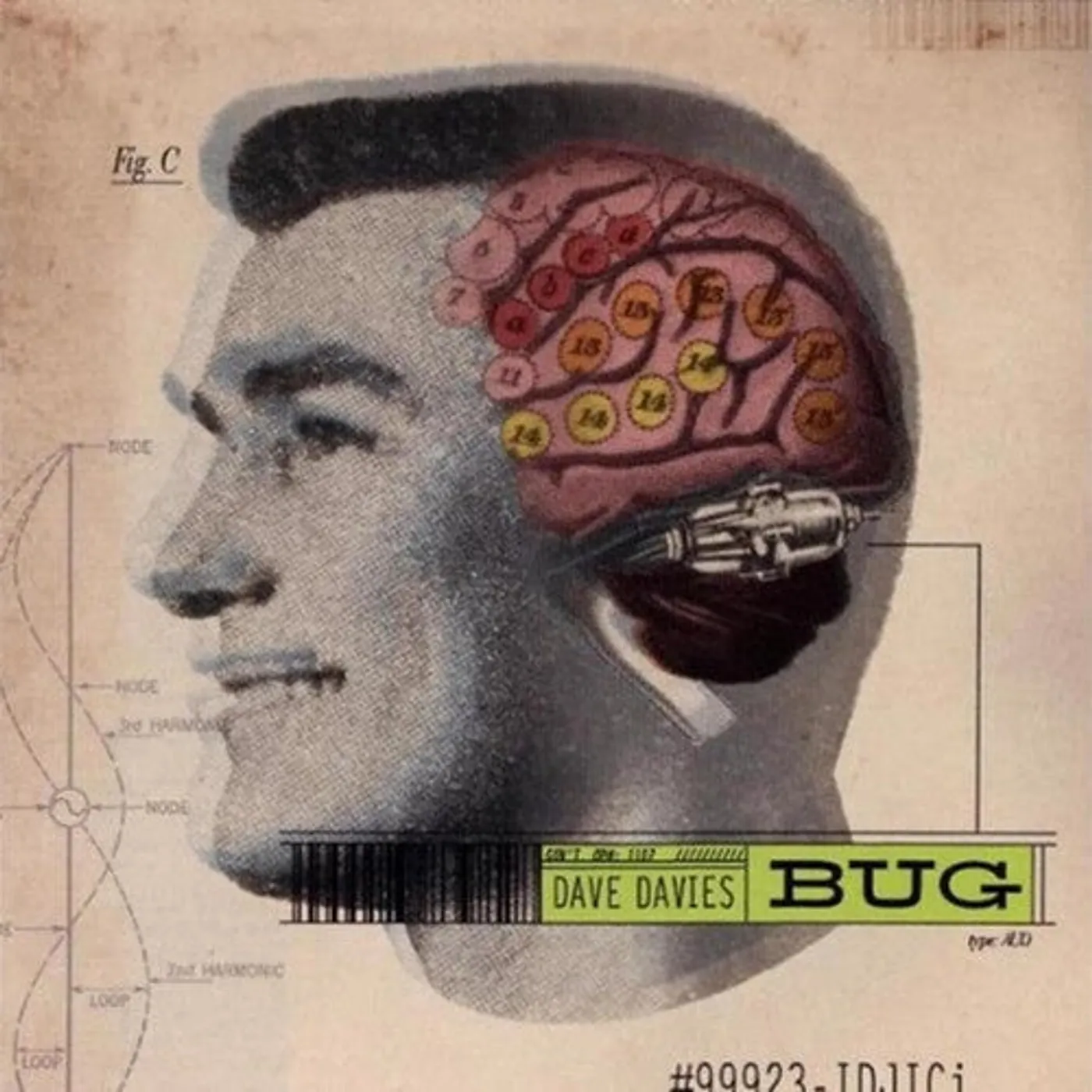 Dave Davies LP Vinyl - Bug (Coloured Vinyl) (Grn)