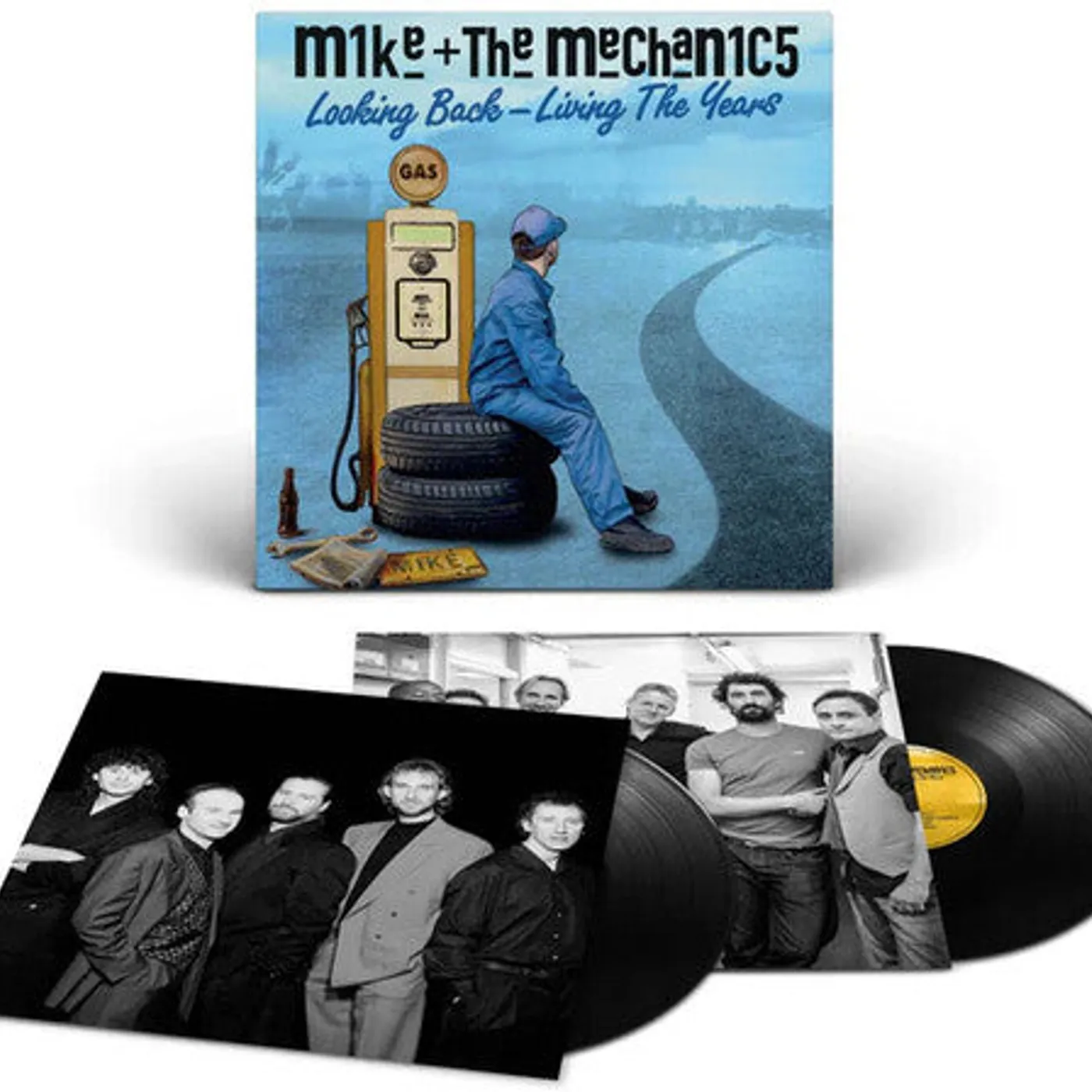 Mike + The Mechanics LP Vinyl - Looking Back: Living The Years (Blk) (Uk)