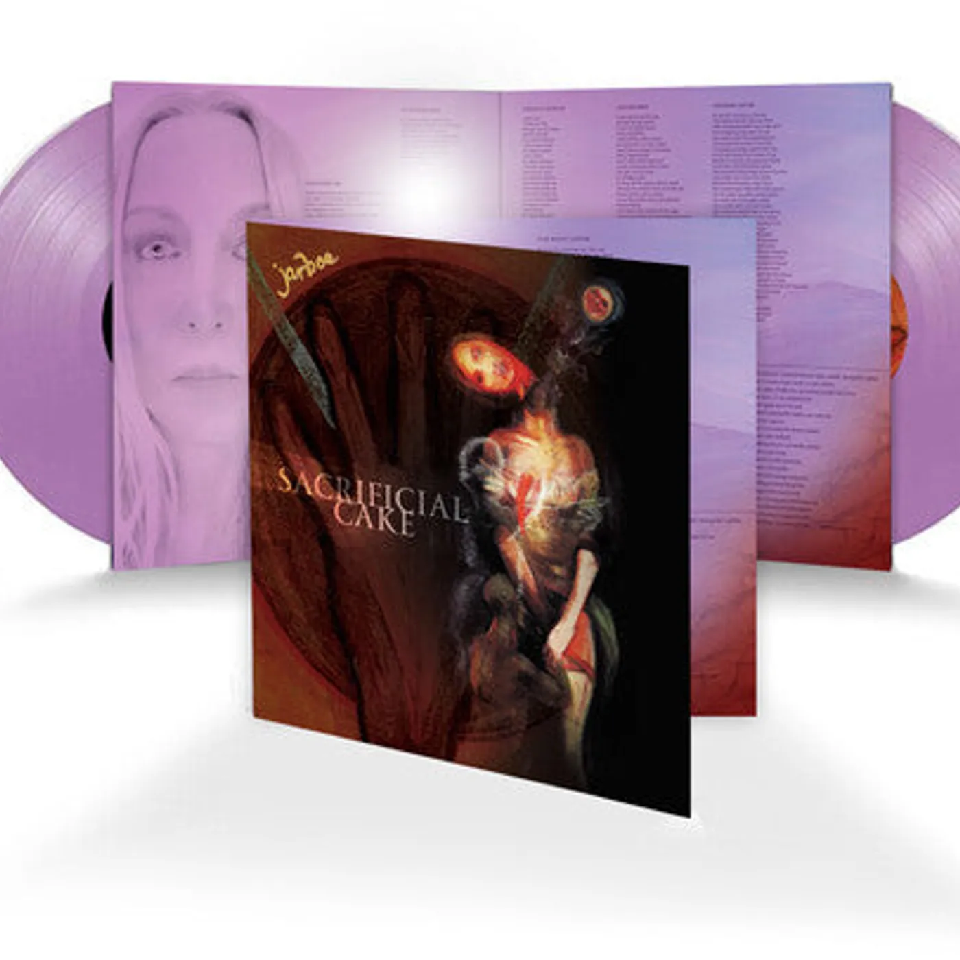 Jarboe LP Vinyl - Sacrificial Cake (Coloured Vinyl) (Gate Fold) (Ltd) (Ogv) (Lav)