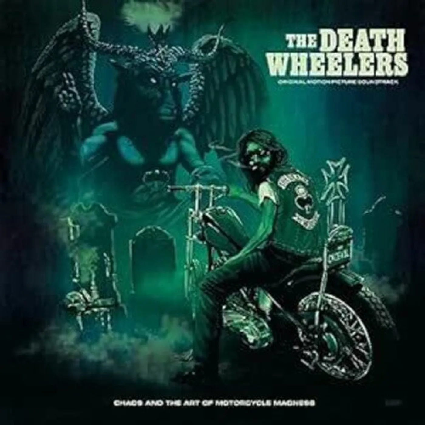 The Death Wheelers LP Vinyl - Chaos & The Art Of Motorcycle Madness