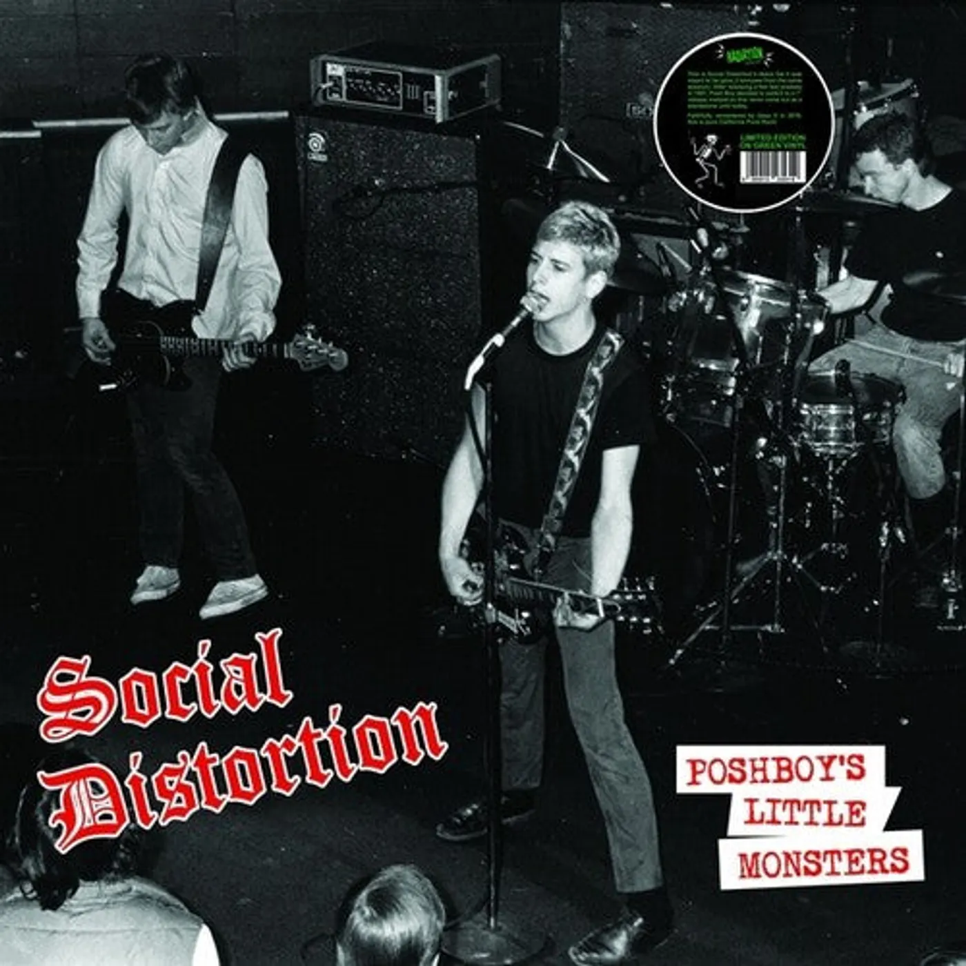 Social Distortion LP Vinyl - Poshboy'S Little Monsters (Coloured Vinyl) (Grn)