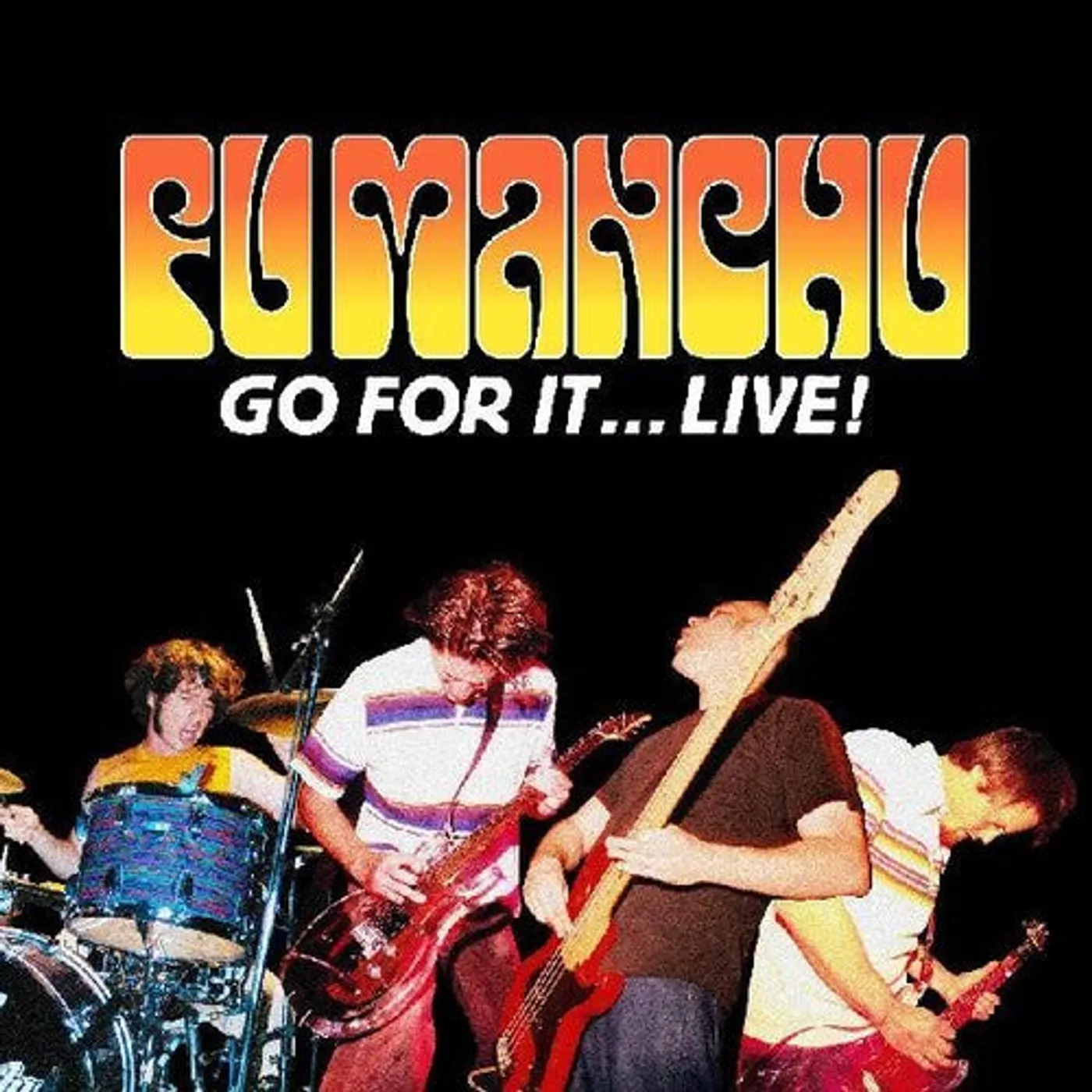 Fu Manchu LP Vinyl - Go For It ... Live (Coloured Vinyl) (Org) (Ylw)