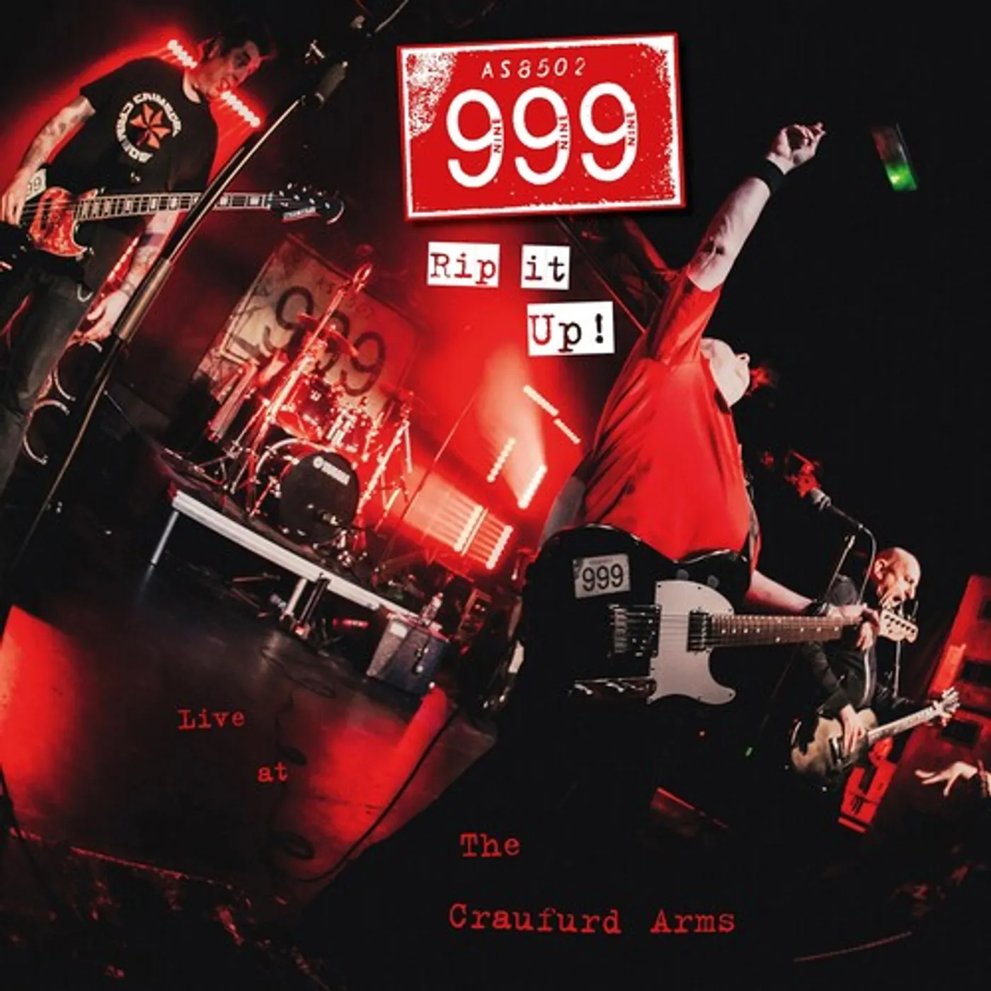 999 LP Vinyl - Rip It Up! 999 Live At The Craufurd Arms