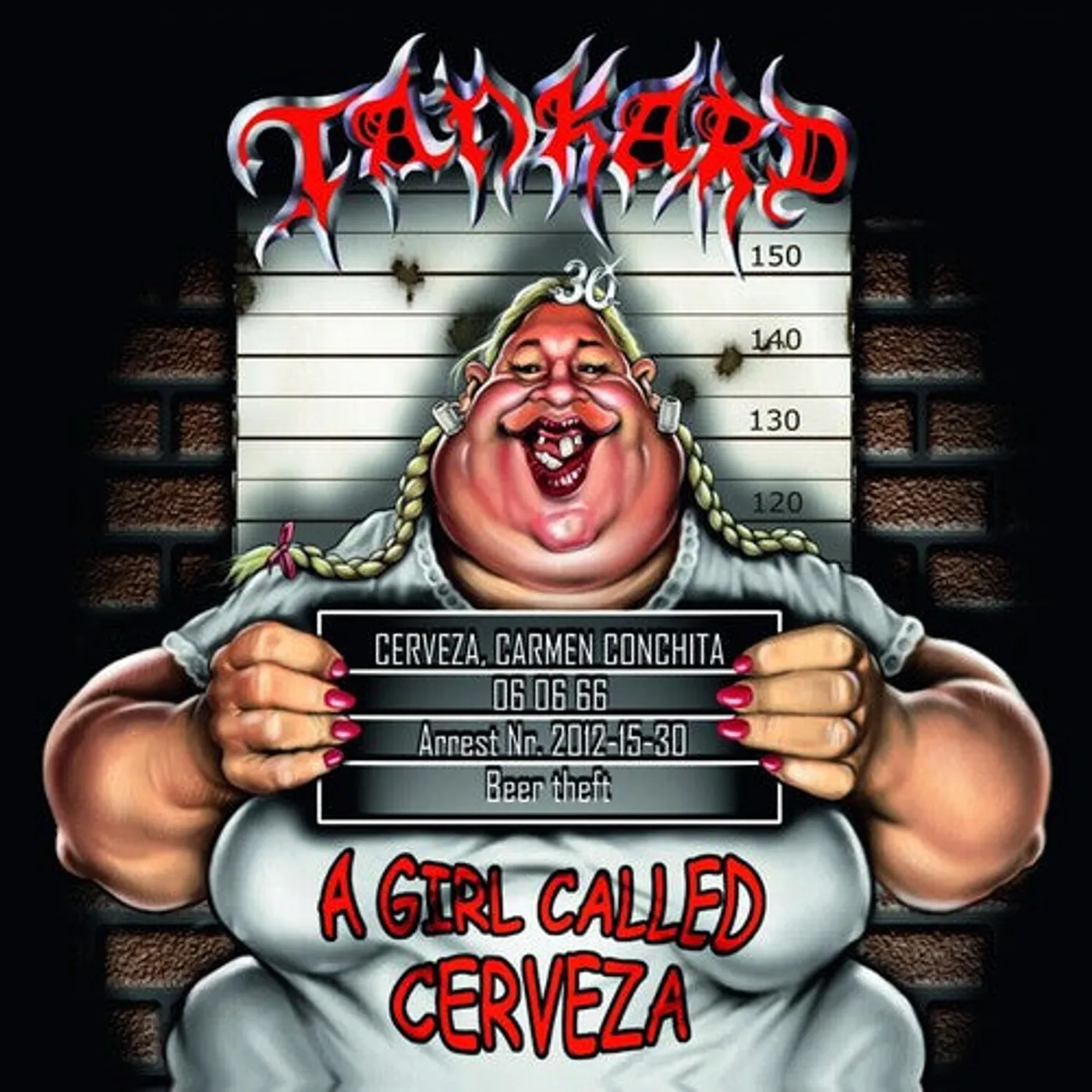 Tankard LP Vinyl - Girl Called Cerveza - White/Black/Red (Blk) (Coloured Vinyl)