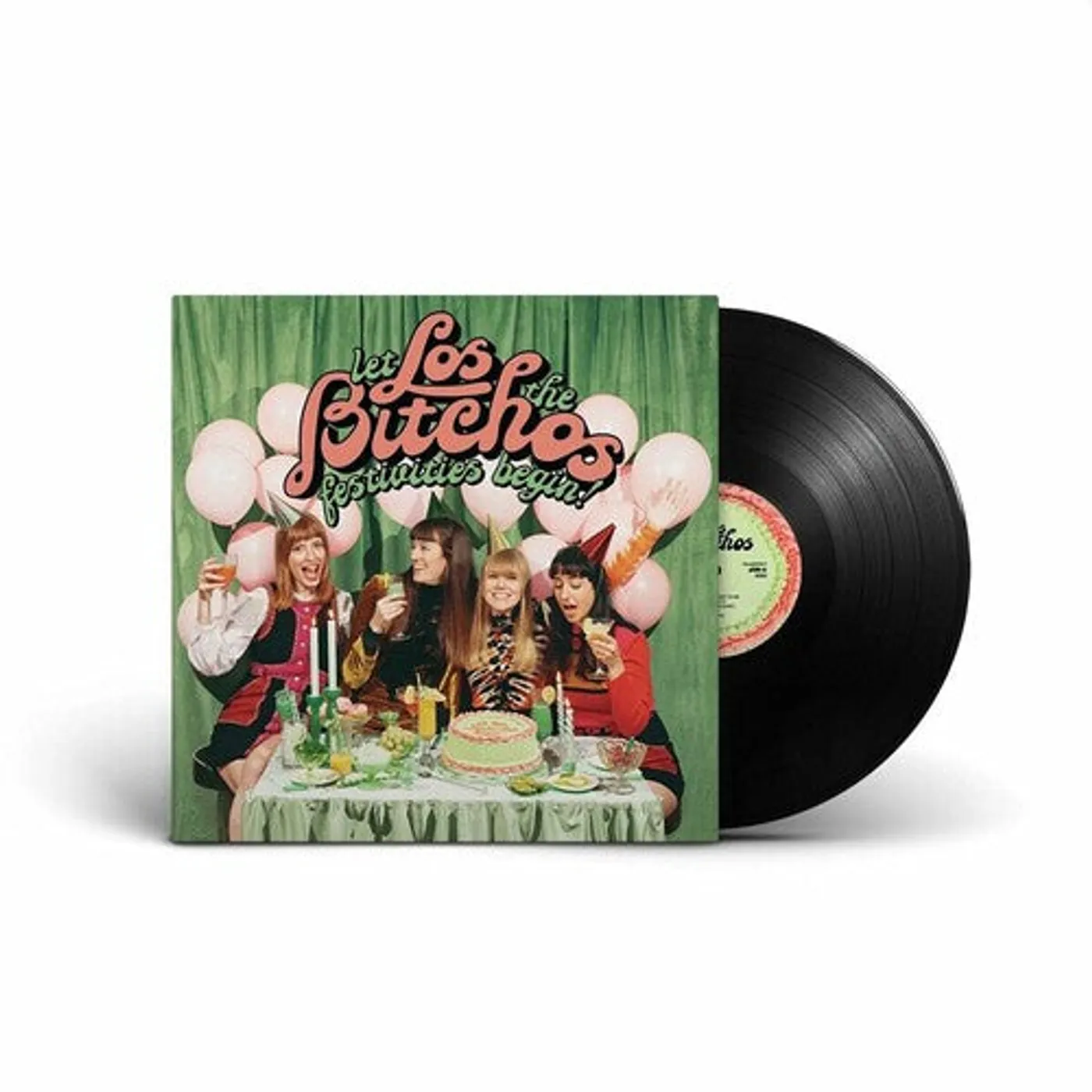 Los Bitchos LP Vinyl - Let The Festivities Begin! (Blk) (Ofgv) (Dlcd)