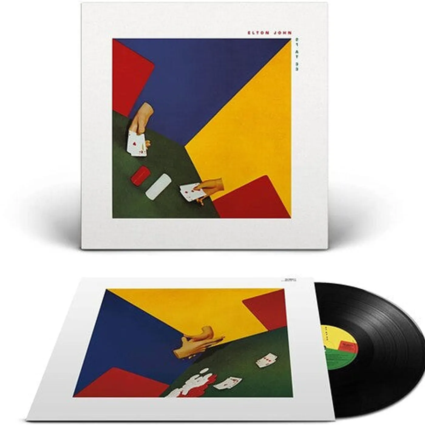 Elton John LP Vinyl - 21 At 33 (Rmst) (Reis)