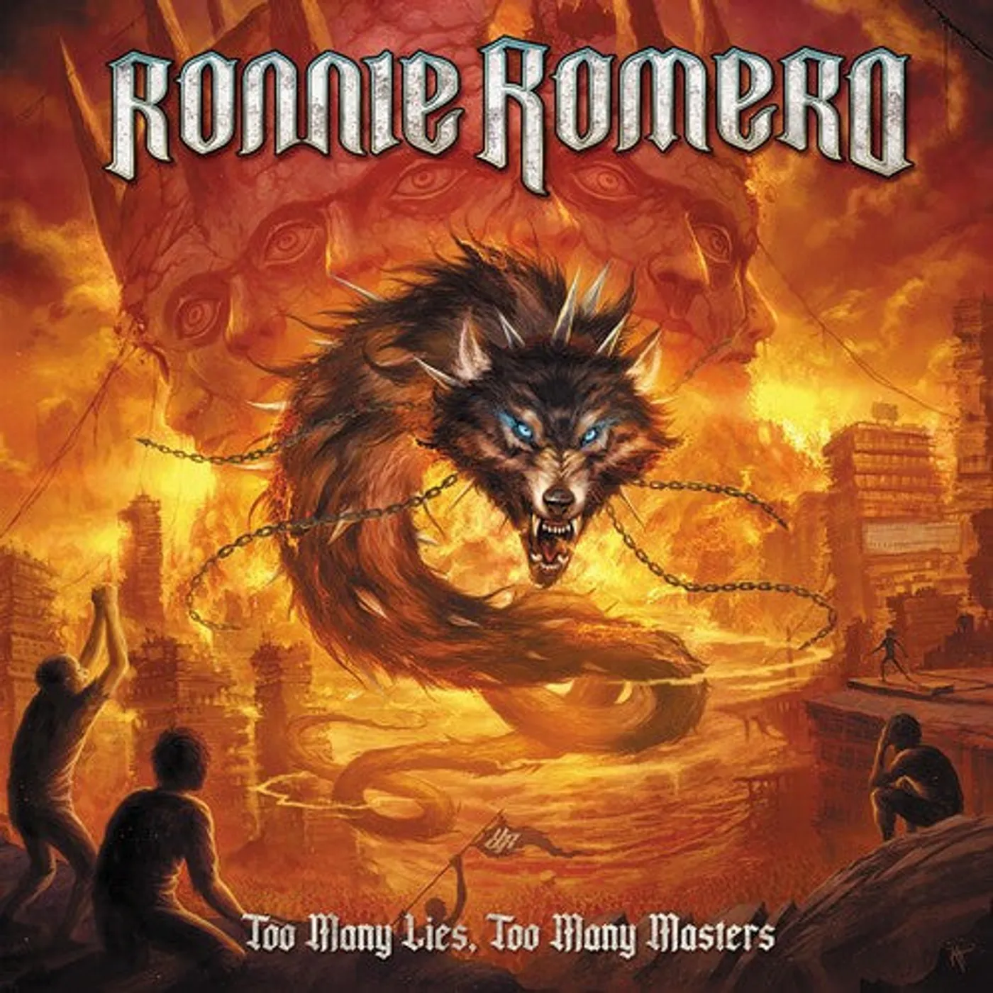 Ronnie Romero LP Vinyl - Too Many Lies Too Many Masters (Coloured Vinyl) (Gol) (Ita)