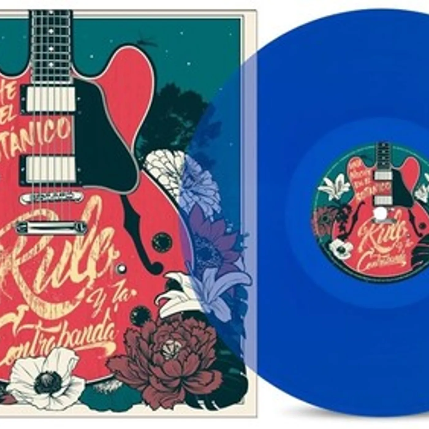 Rulo y la contrabanda LP Vinyl - Una Noche En El Botanico - Blue Vinyl (Blue) (Spa)