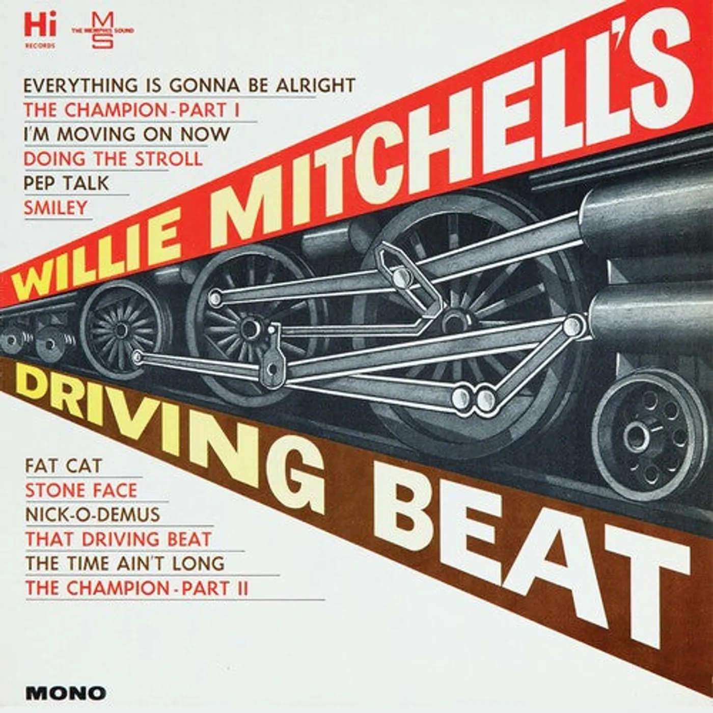 Willie Mitchell LP Vinyl - Willie Mitchell'S Driving Beat