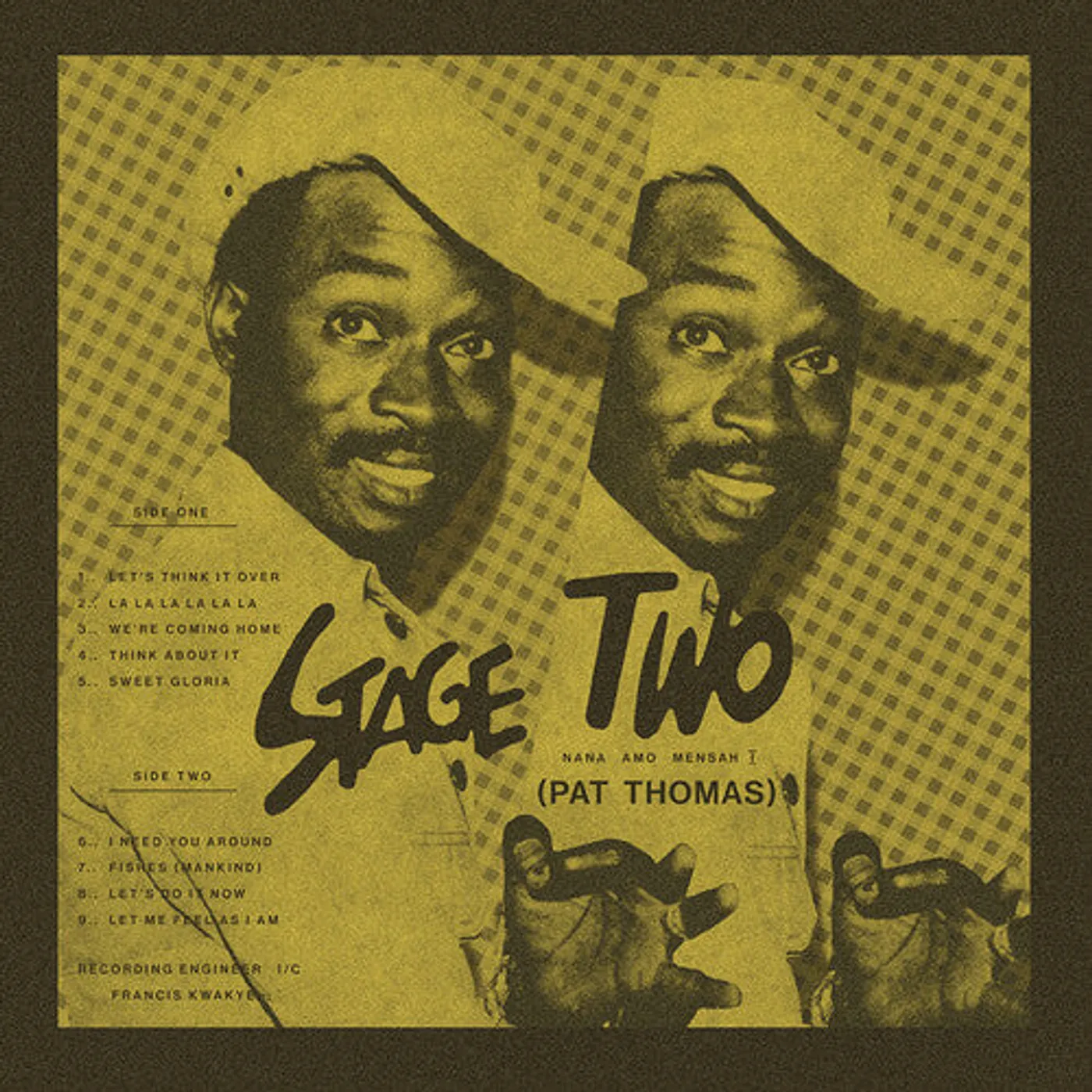 Pat Thomas LP Vinyl - Stage Two - Clear Wax (Ltd) (Ogv) (Reis)