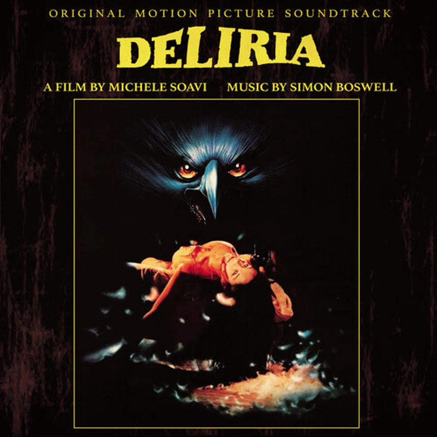 Simon Boswell LP Vinyl - Deliria (Stage Fright) - Original Motion Picture
