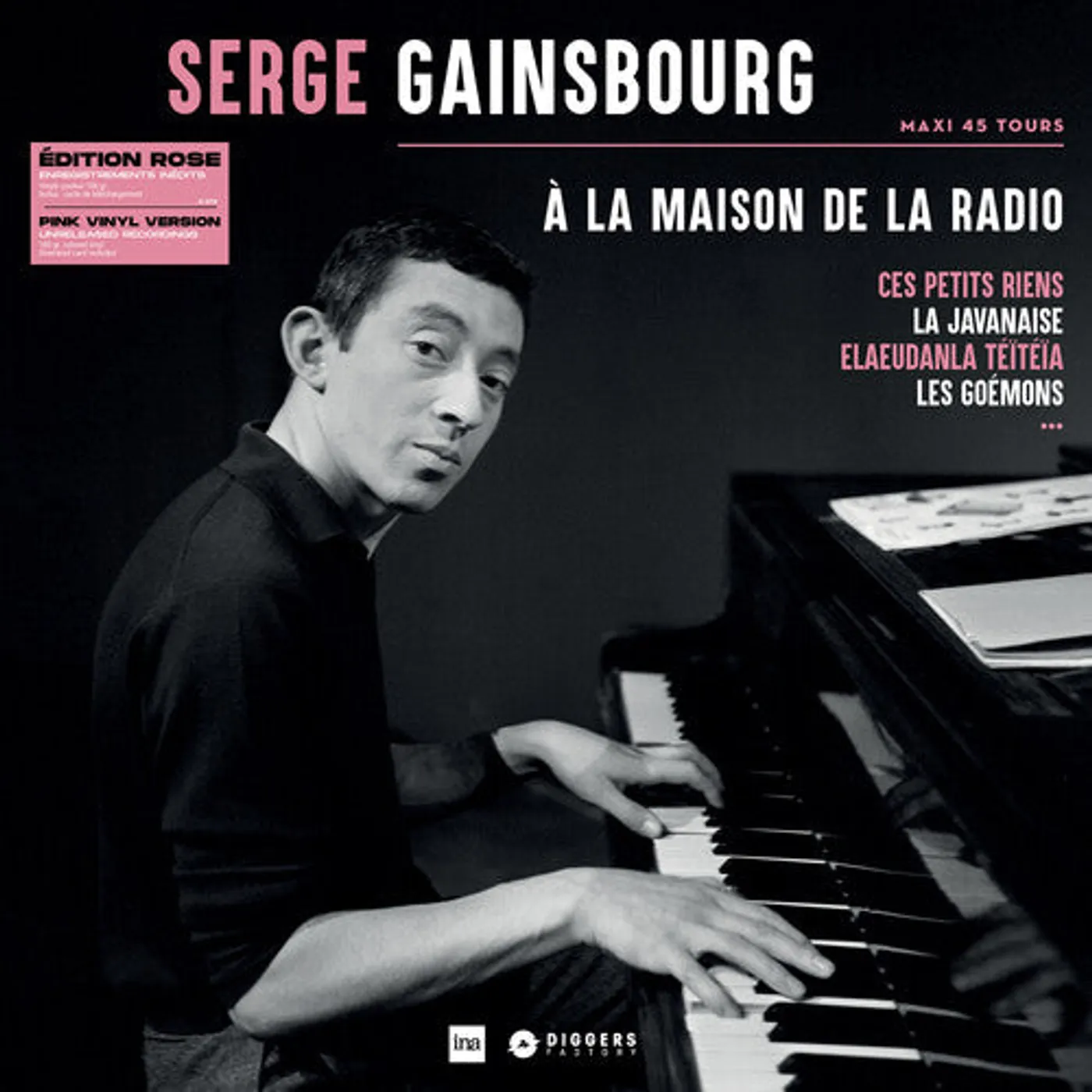 Serge Gainsbourg LP Vinyl - La Maison De La Radio - Pink (Ltd) (Ogv) (Pnk)