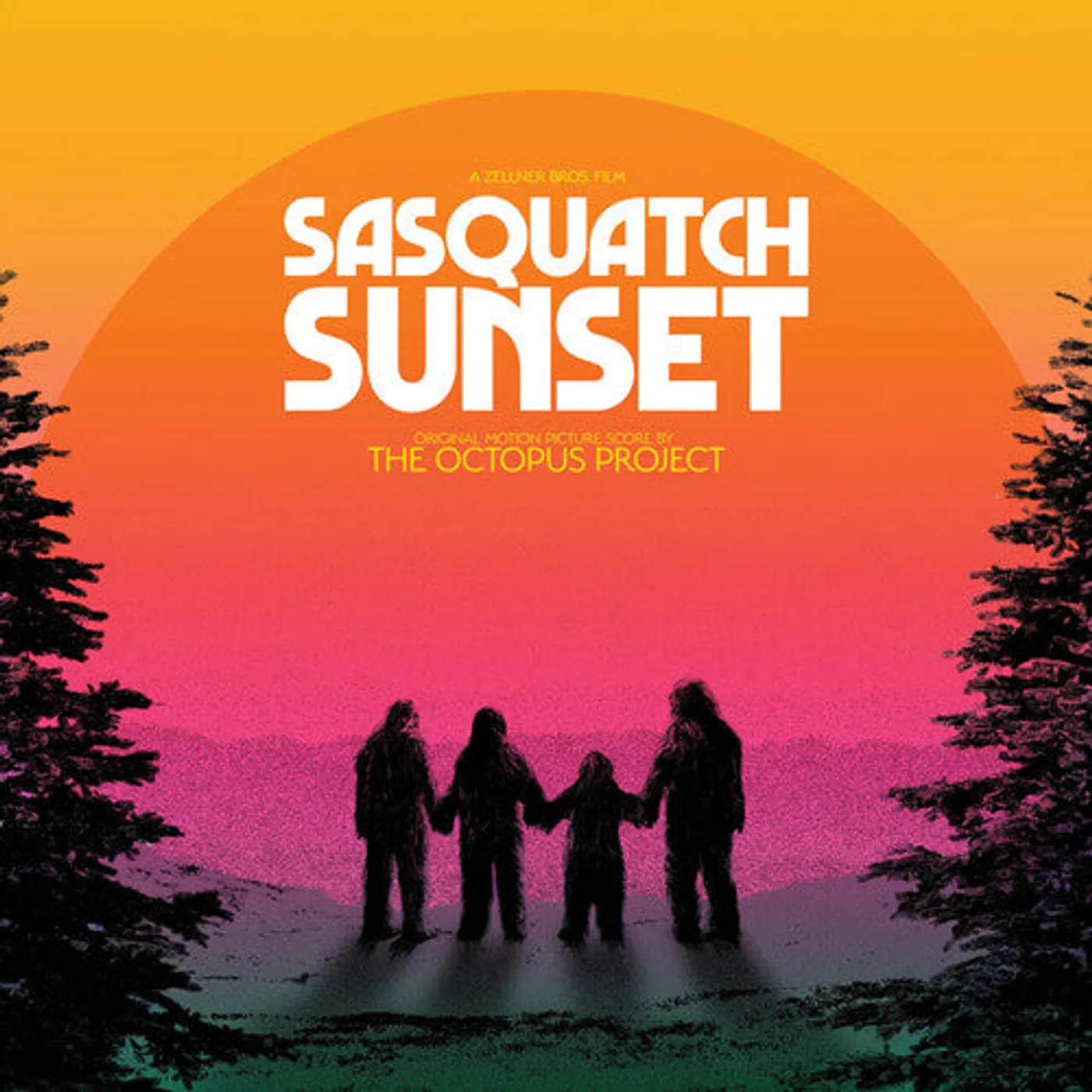 The Octopus Project (Coloured Vinyl) (Grn) (Smok) LP Vinyl - Sasquatch Sunset (Coloured Vinyl) (Grn) (Smok)