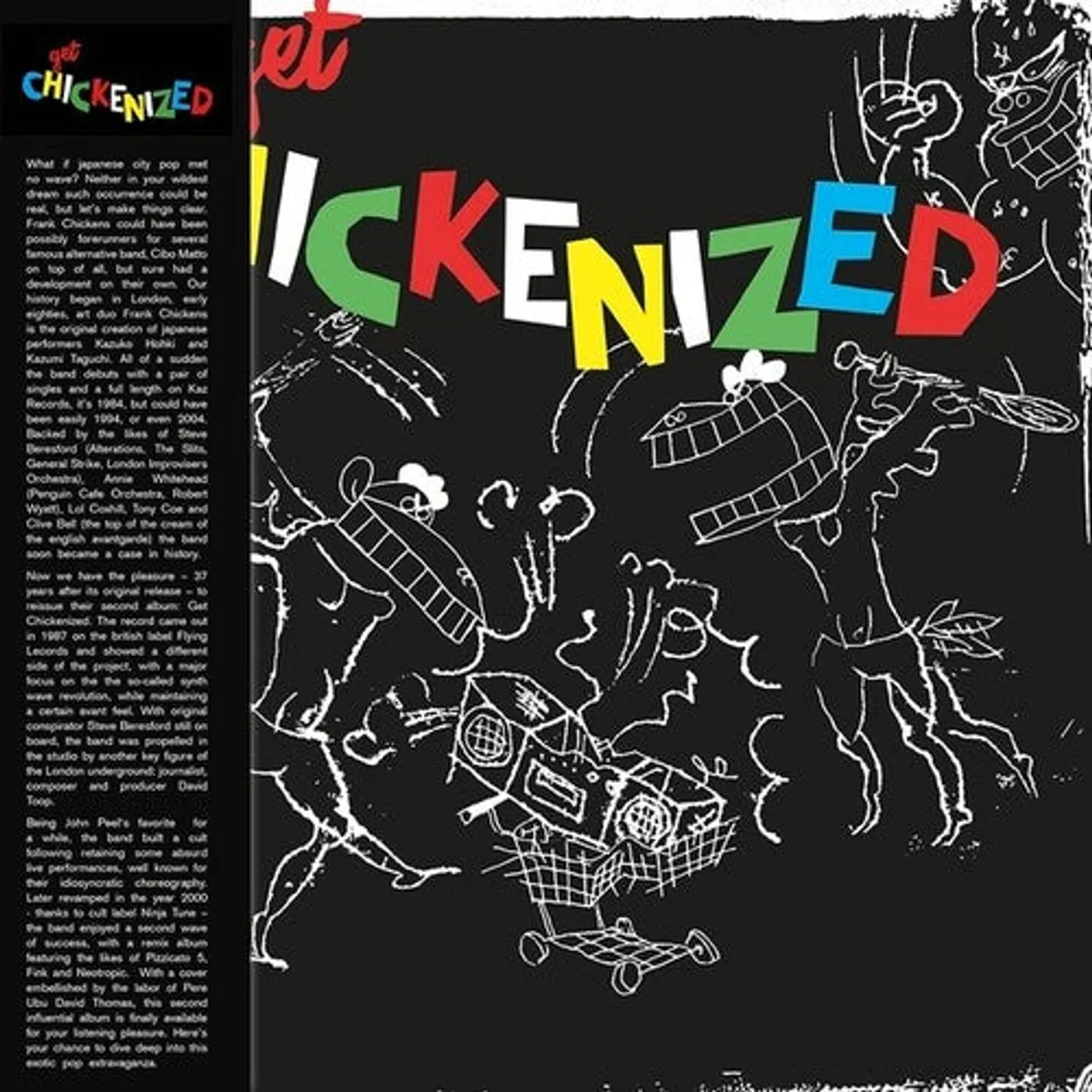 Frank Chickens LP Vinyl - Get Chickenized