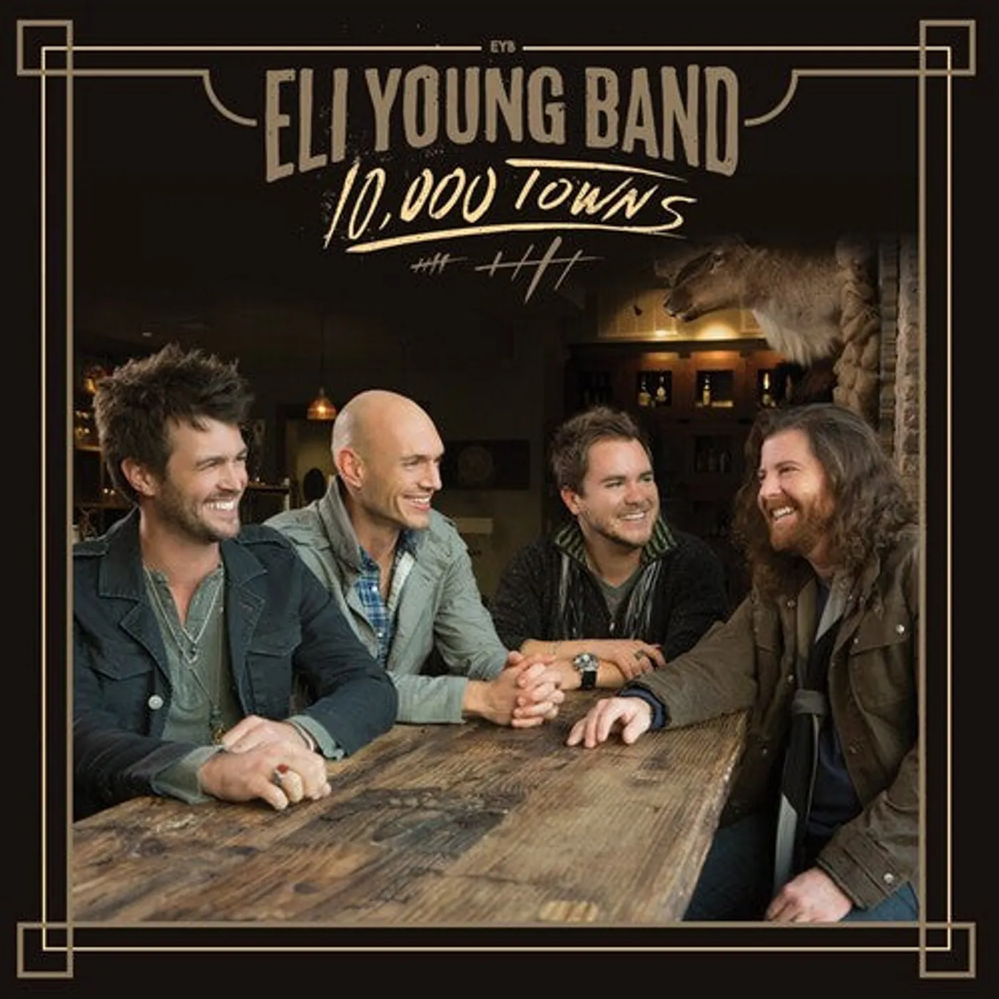 Eli Young LP Vinyl - 10,000 Towns (Coloured Vinyl) (Dlx) (Gol)