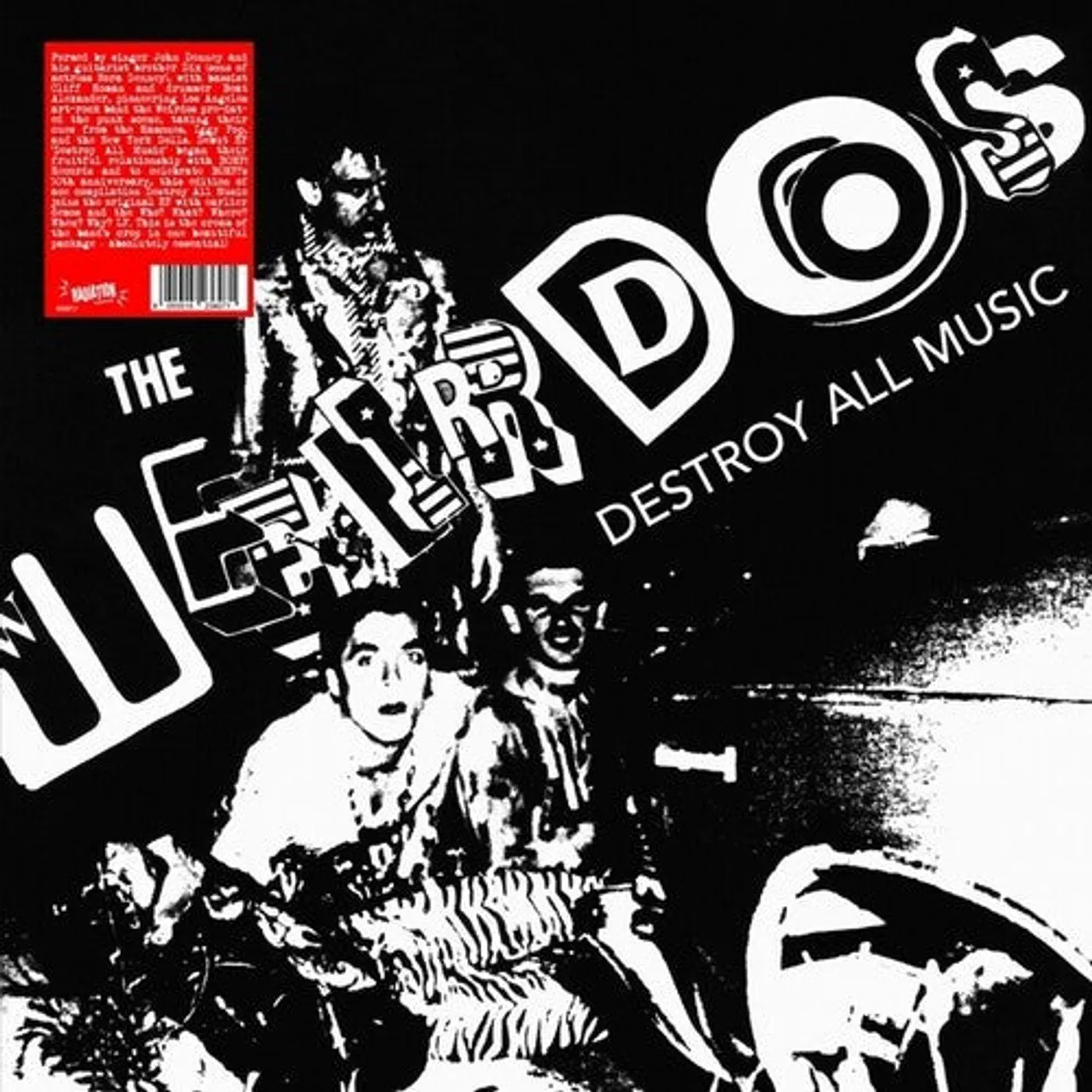 The Weirdos LP Vinyl - Destroy All Music (Ltd)