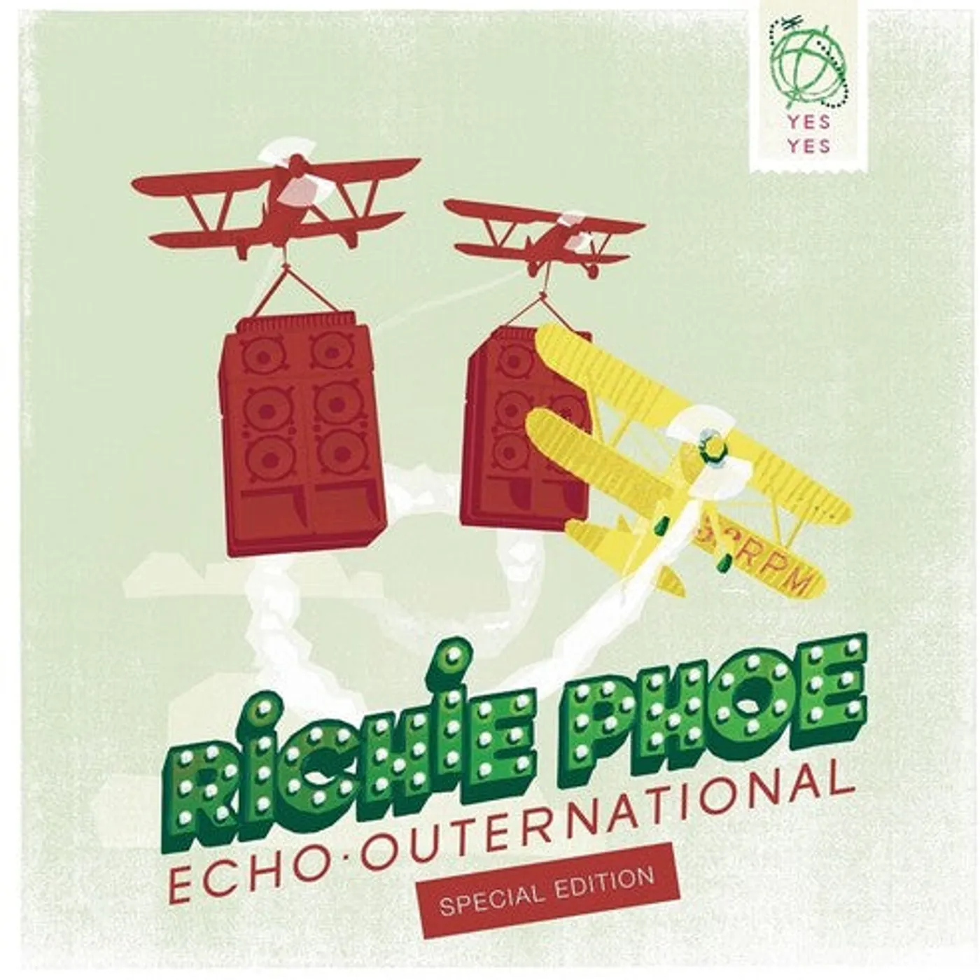 Richie Phoe LP Vinyl - Echo Outernational (Spec)