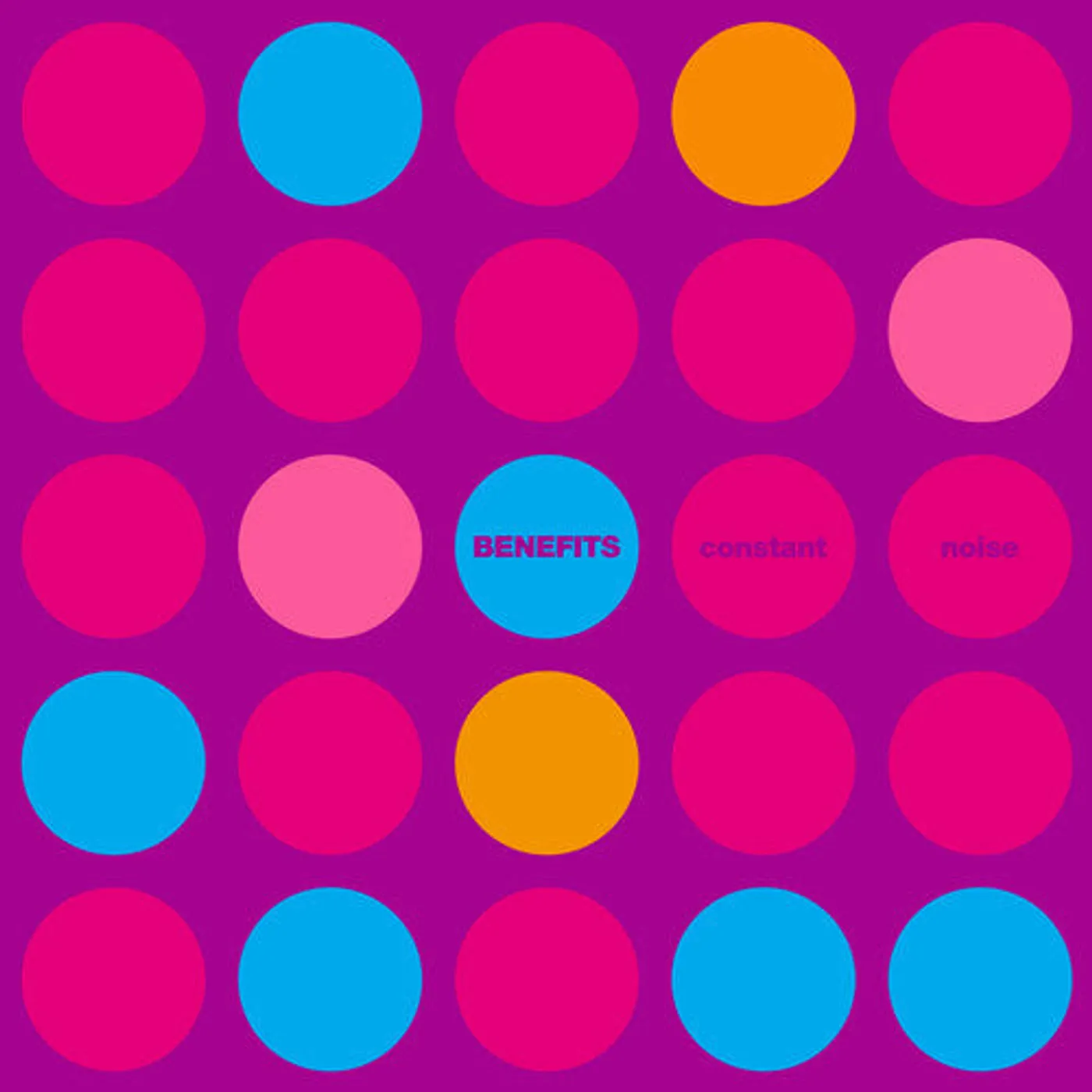 Benefits LP Vinyl - Constant Noise - Orange (Coloured Vinyl) (Org)