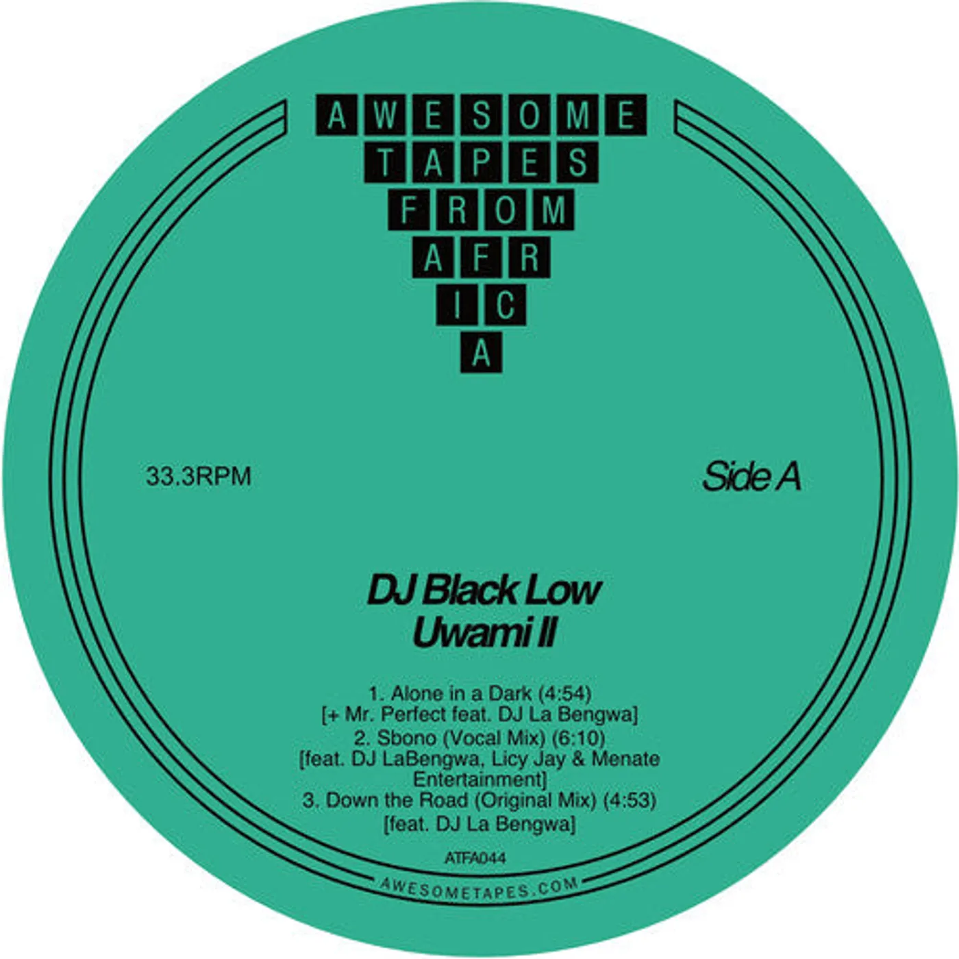 Dj Black Low LP Vinyl - Uwami Ii