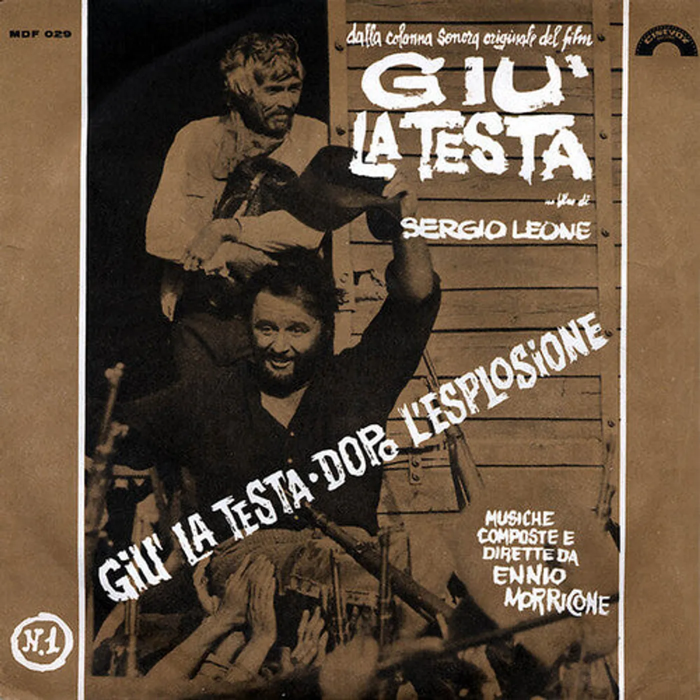 Ennio Morricone Ennio (Cvnl) (Ltd) (Ita) Morricone LP Vinyl - Giu La Testa / Original Soundtrack (Cvnl) (Ltd) (Ita)