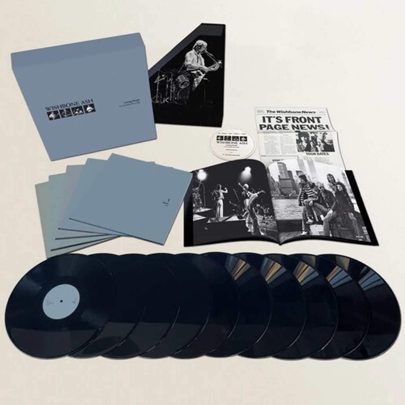 Wishbone Ash LP Vinyl - Living Proof: Live Recordings 1976-1980 (Box) (Uk)