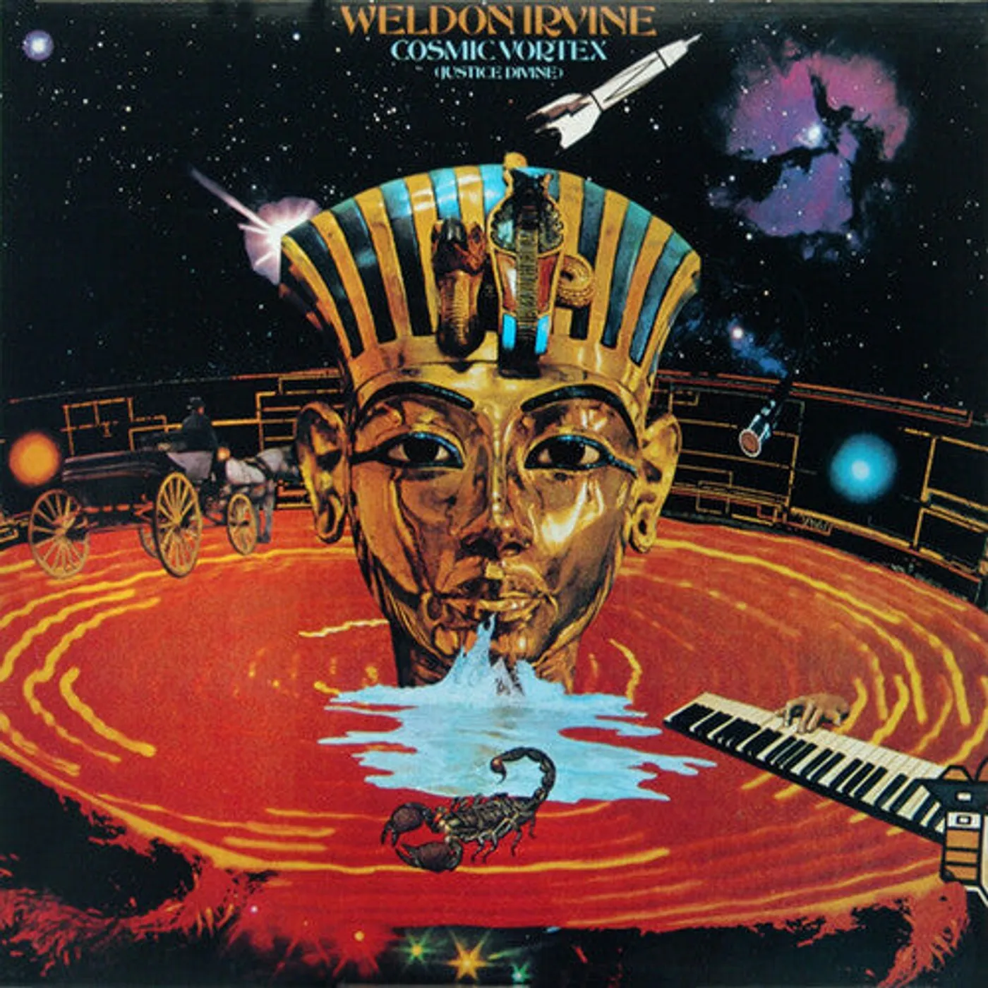 Weldon Irvine LP Vinyl - Cosmic Vortex (Justice Divine)