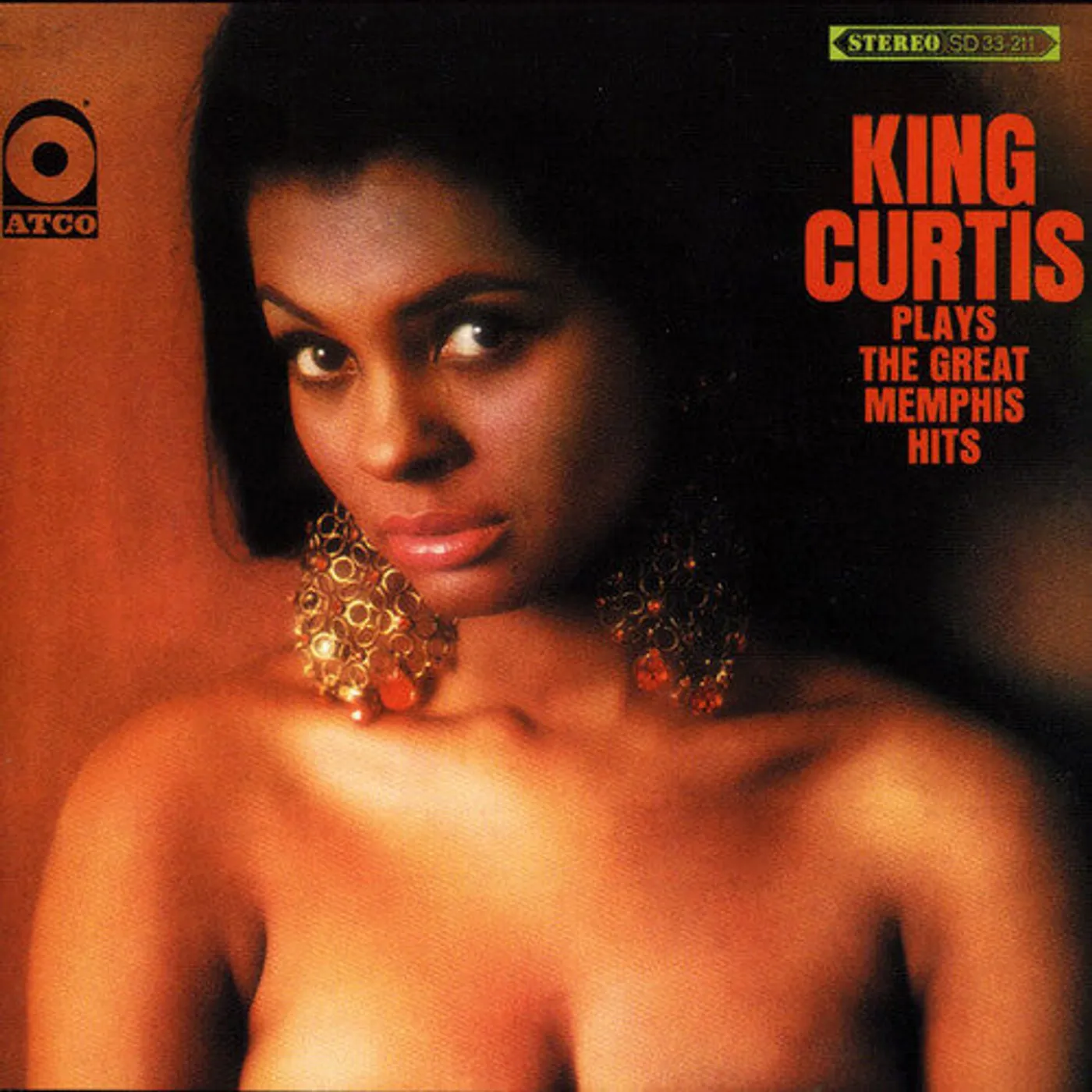 King Curtis LP Vinyl - Plays The Great Memphis Hits