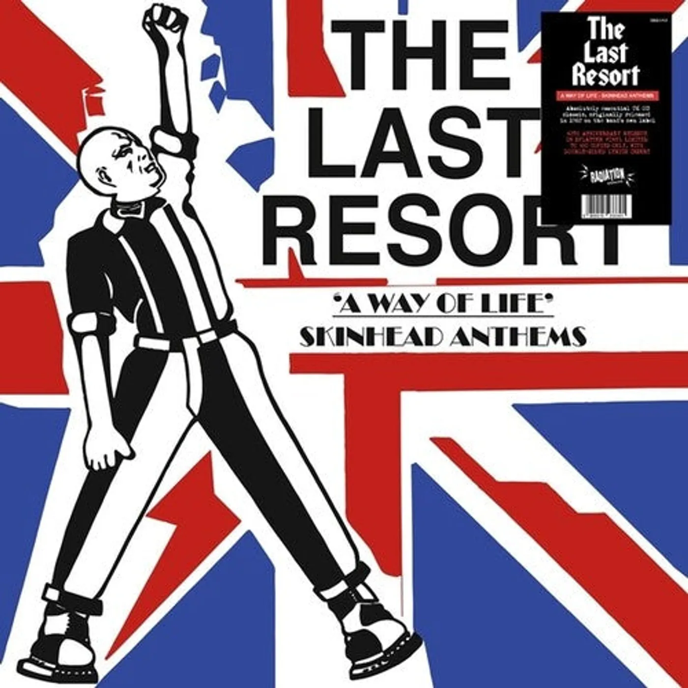 Last Resort LP Vinyl - Way Of Life: Skinhead Anthems (Red) (Wht) (Spla)