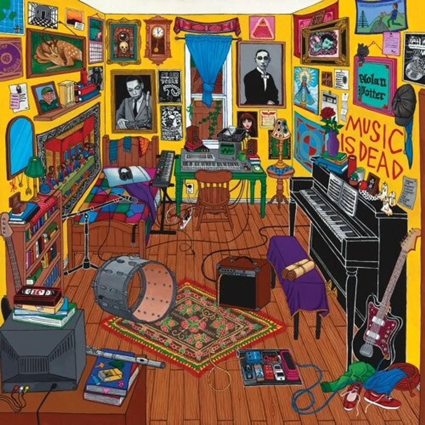 Nolan Potter LP Vinyl - Music Is Dead