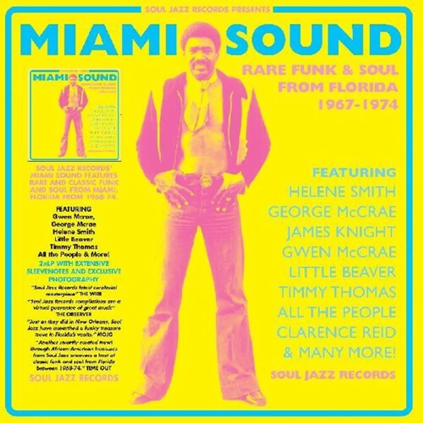 Soul Jazz Records Presents LP Vinyl - Miami Sound Rare Funk & Soul From Miami, Florida