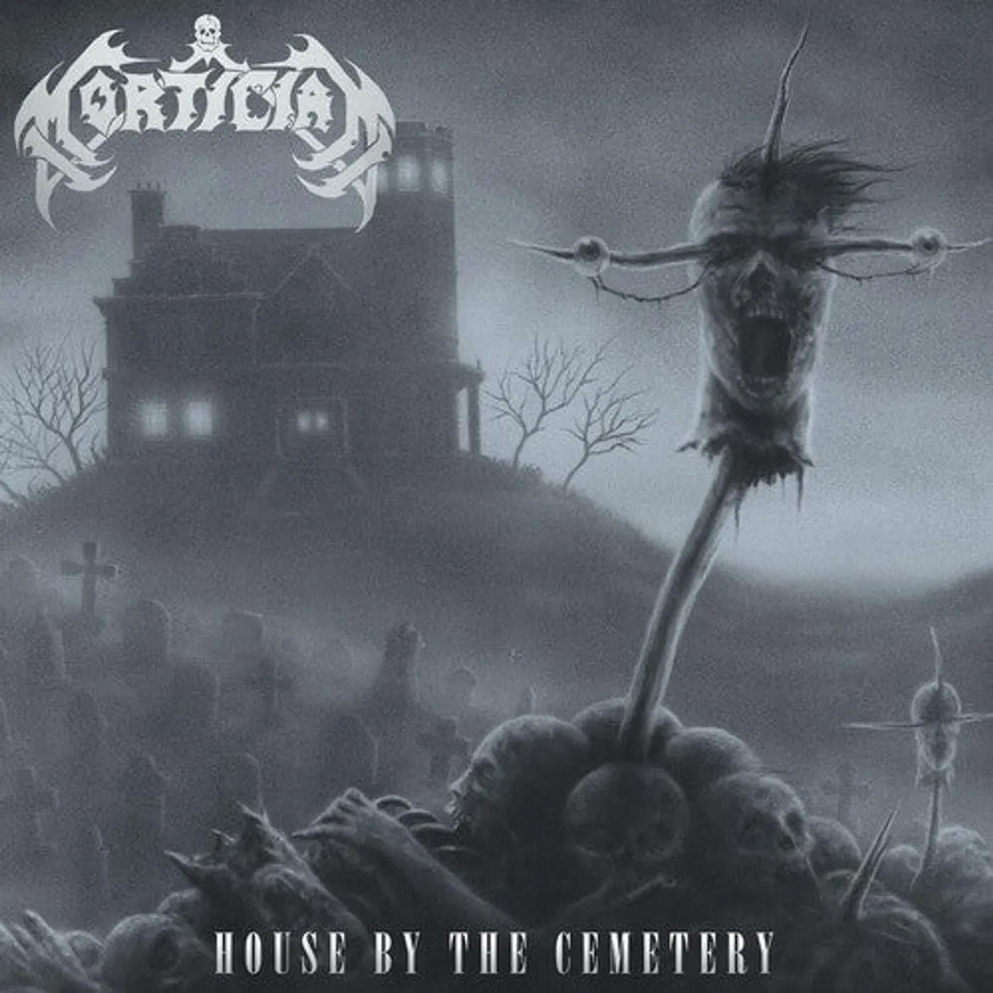 Mortician LP Vinyl - House By The Cemetery (Blk) (Blue) (Coloured Vinyl) (Wht)