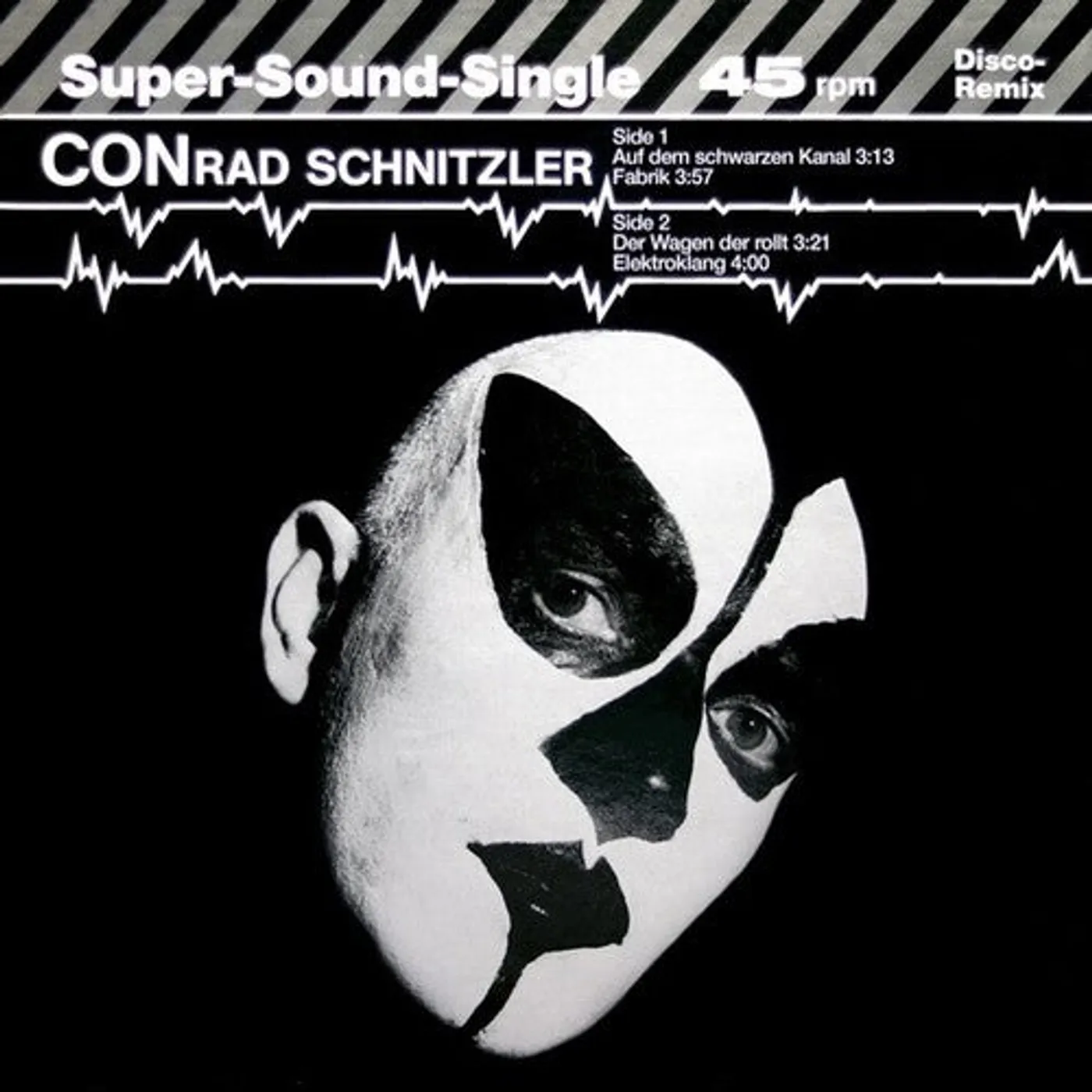 Conrad Schnitzler LP Vinyl - Auf Dem Schwarzen Kanal