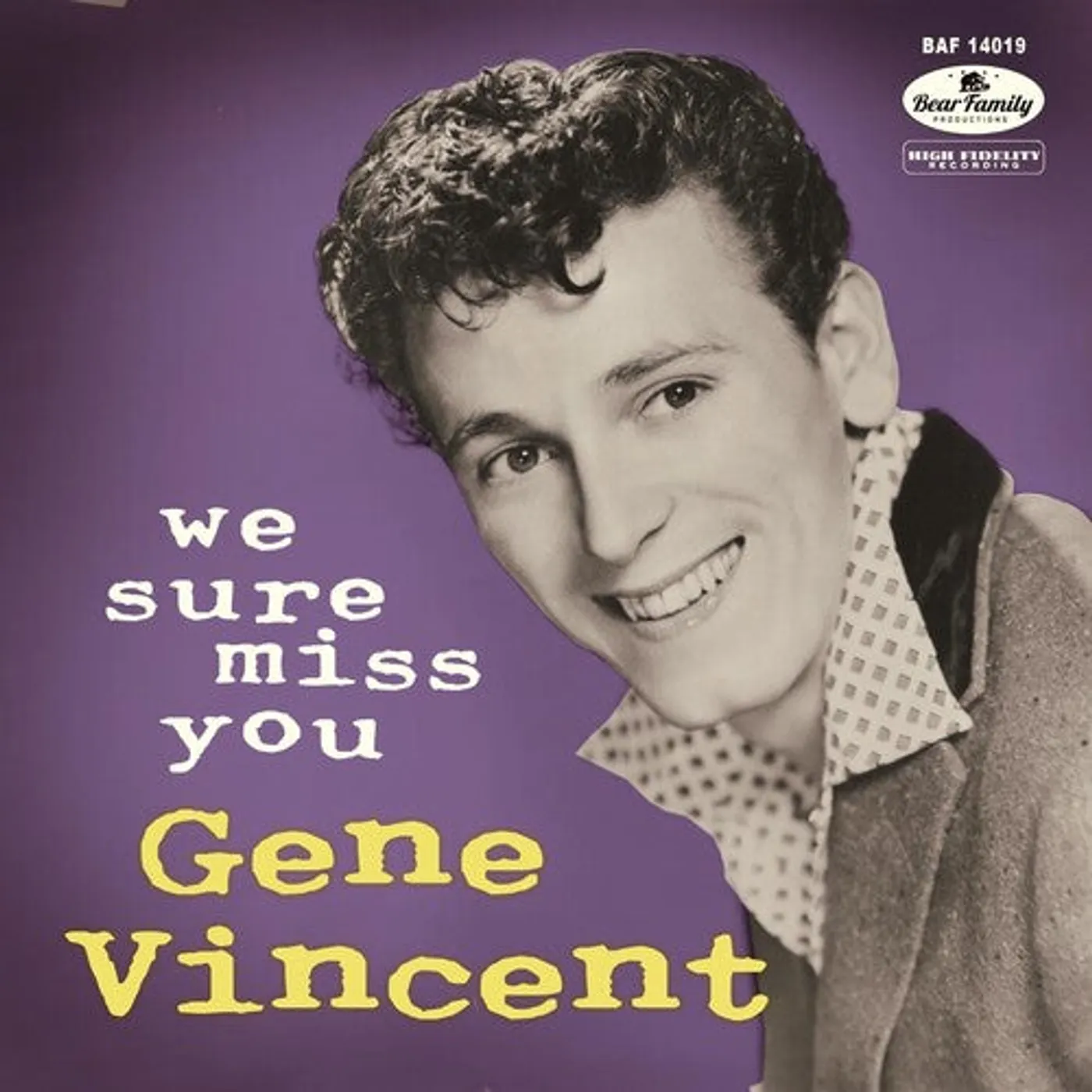 Gene Vincent LP Vinyl - We Sure Miss You (W/Cd) (10In) (Wb)