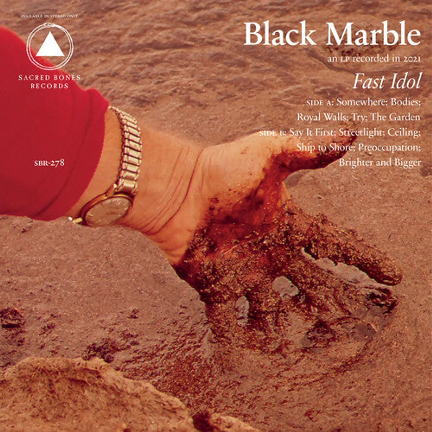 Black Marble LP Vinyl - Fast Idol - Golden Nugget (Coloured Vinyl) (Gol)