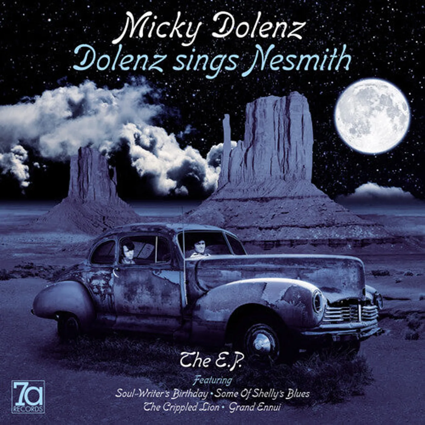 Micky Dolenz LP Vinyl - Sings Nesmith The Ep (10In) (Blue) (Coloured Vinyl) (Ltd)