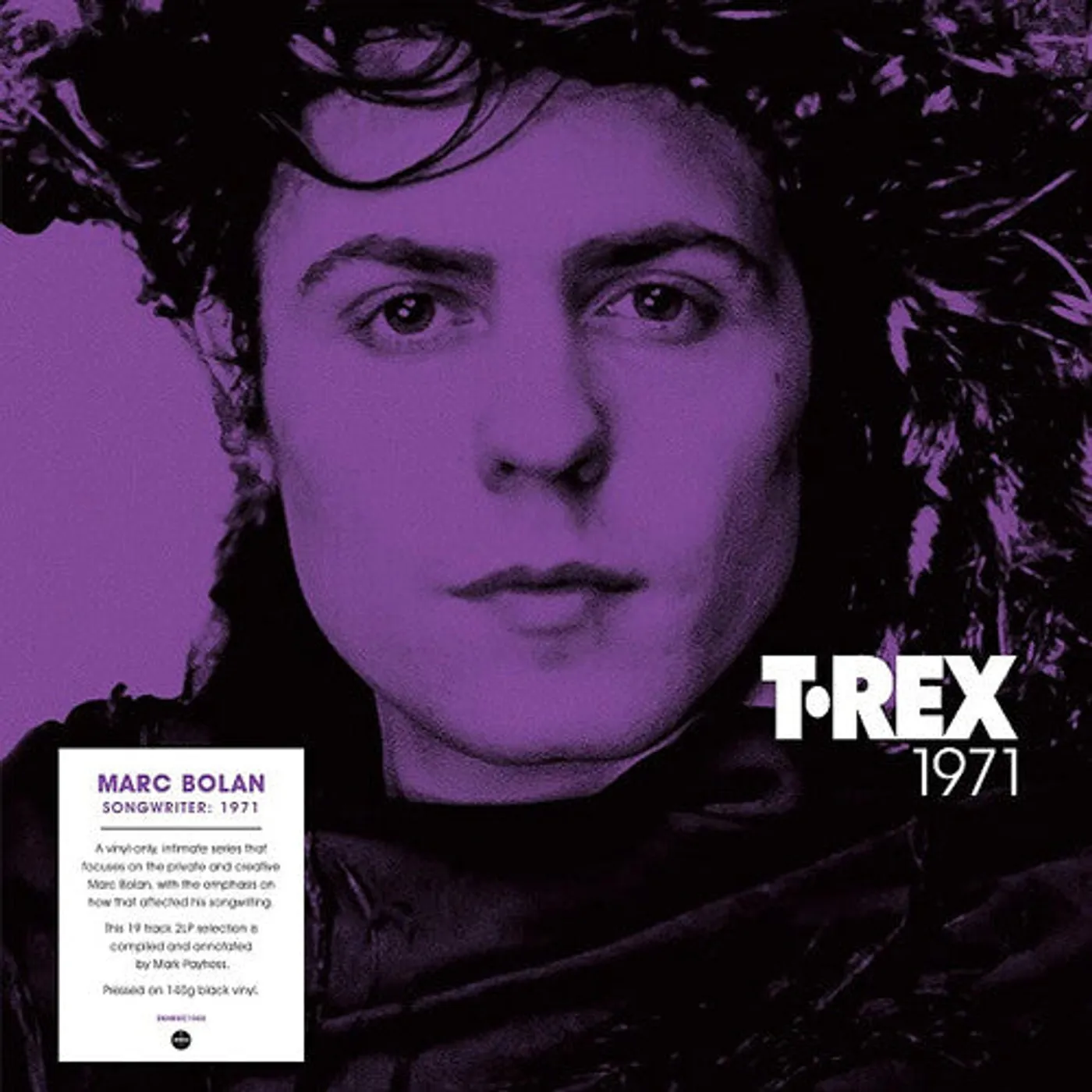 T. Rex LP Vinyl - 1971 (Blk) (Ofgv) (Uk)