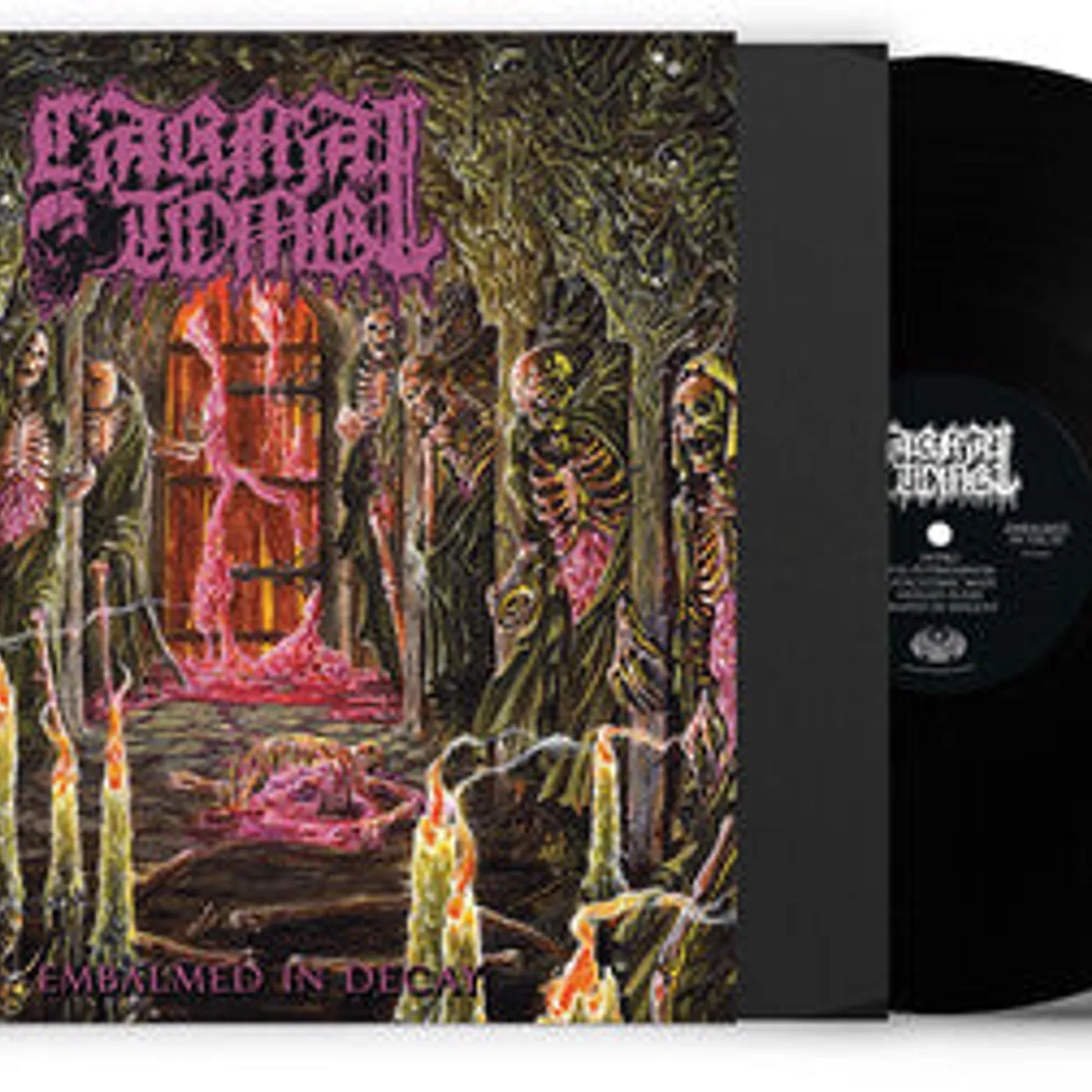 Carnal Tomb LP Vinyl - Embalmed In Decay