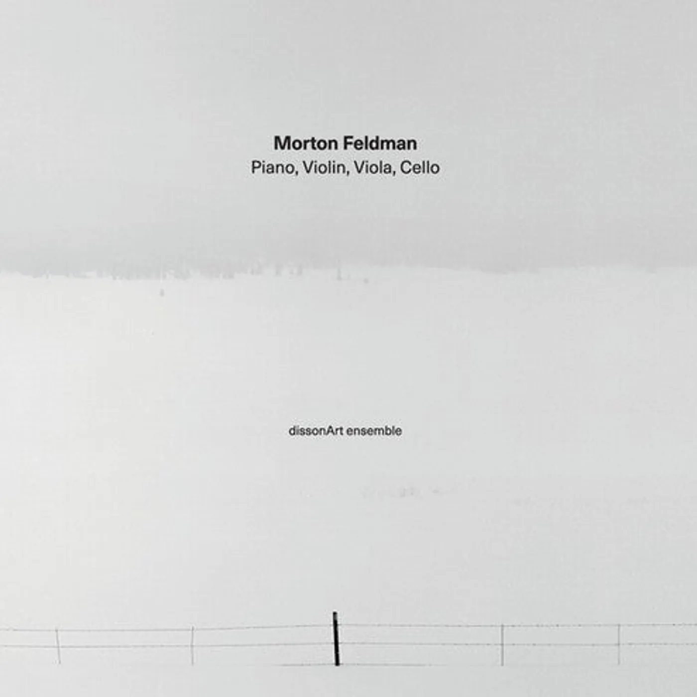 Morton Feldman LP Vinyl - Piano Violin Viola Cello