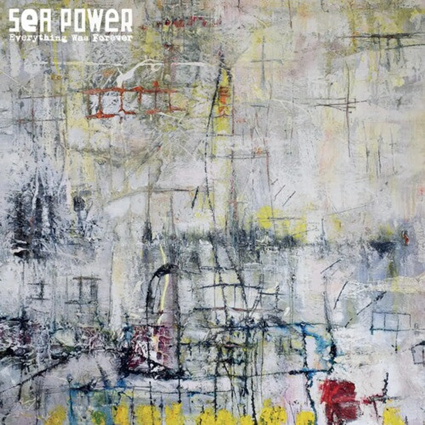 Sea Power LP Vinyl - Everything Was Forever (Coloured Vinyl) (Ltd) (Ylw)