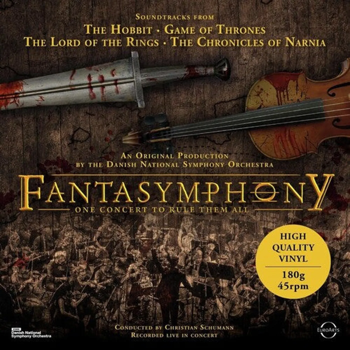 Danish National Symphony Orchestra LP Vinyl - Fantasymphony