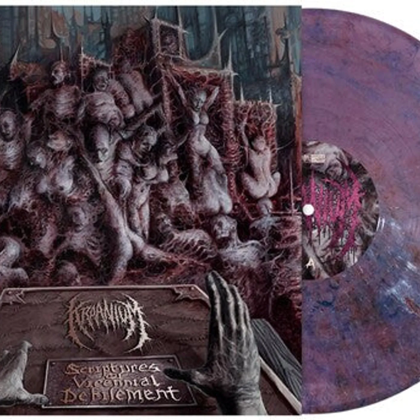 Kraanium LP Vinyl - Scriptures Of Vicennial Defilement (Gate Fold)