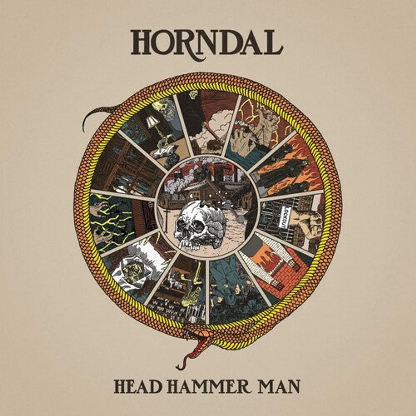 Horndal LP Vinyl - Head Hammer Man (Blk) (Cvnl)