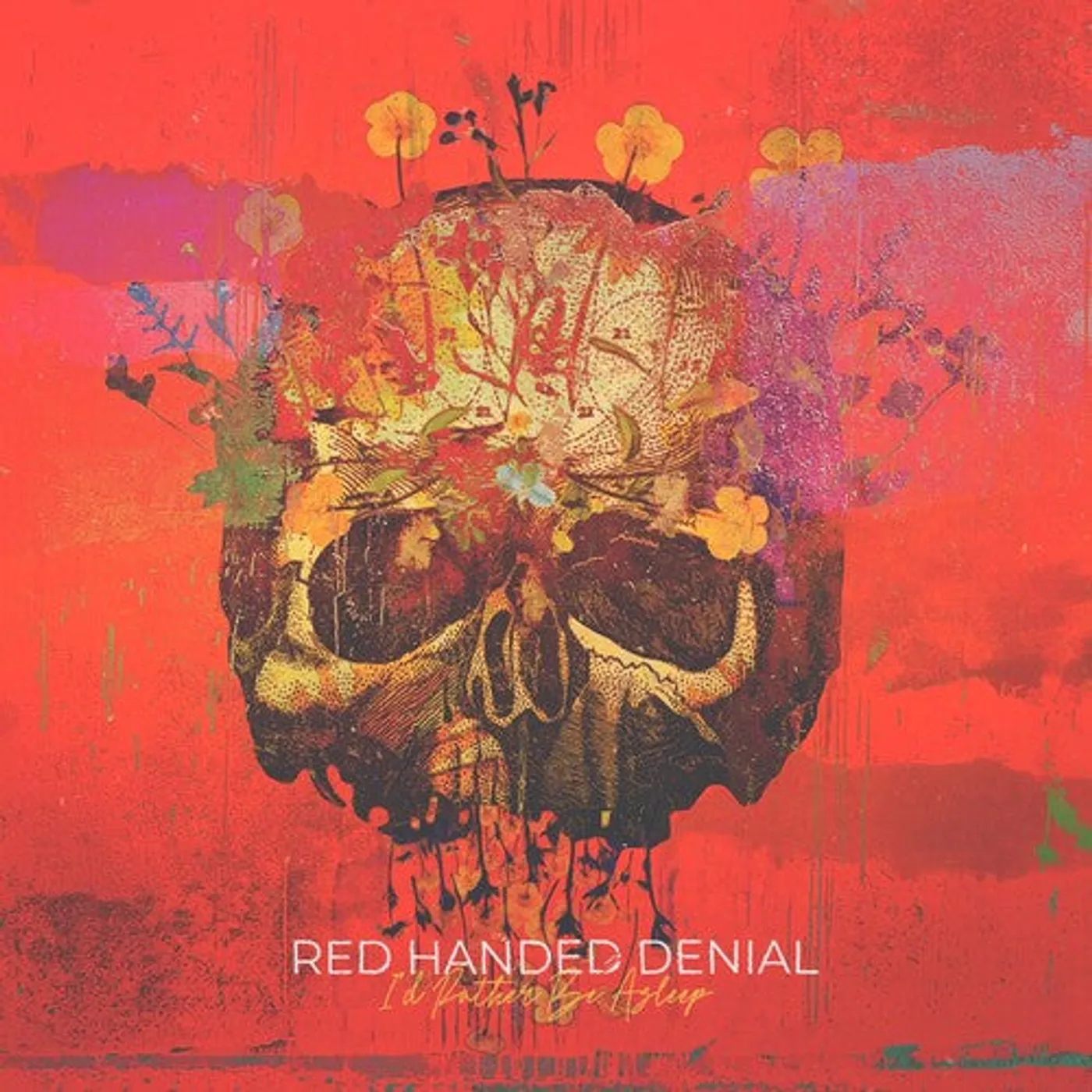 Red Handed Denial LP Vinyl - I'D Rather Be Asleep (Coloured Vinyl)
