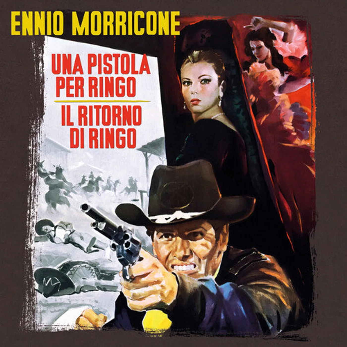 Ennio Morricone Ennio (Coloured Vinyl) (Cvnl) (Red) Morricone LP Vinyl - Una Pistola Per Ringo - Original Soundtrack (Coloured Vinyl) (Cvnl) (Red)